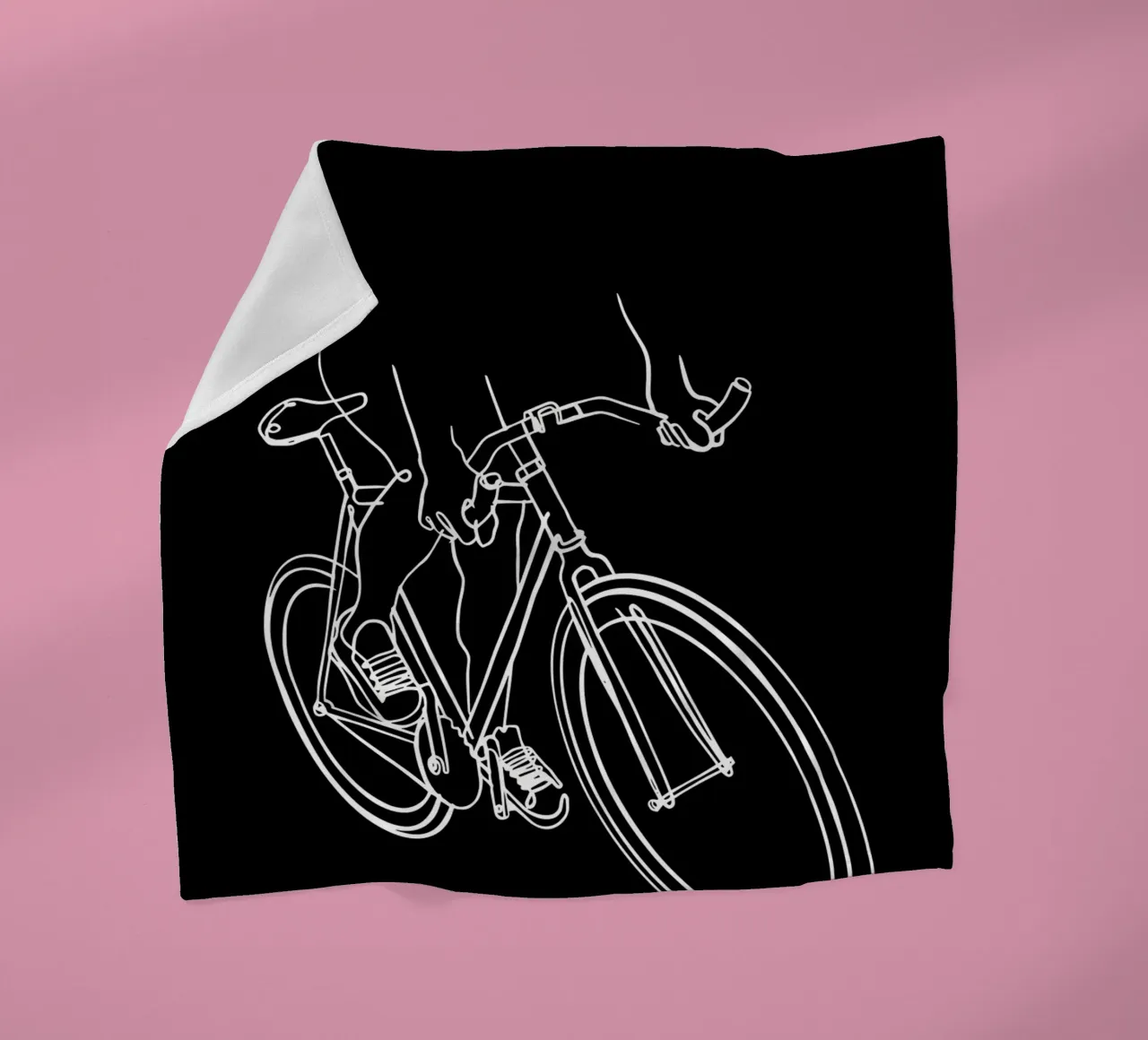 Fiets fleecedeken van Albert S Jacob