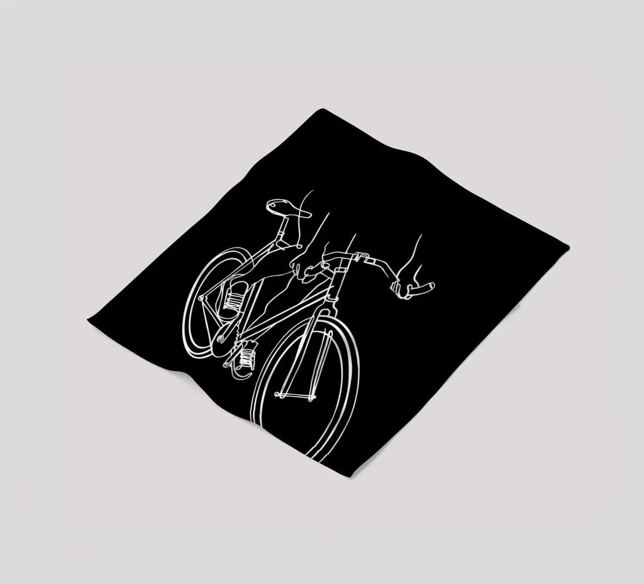 Fiets fleecedeken van Albert S Jacob