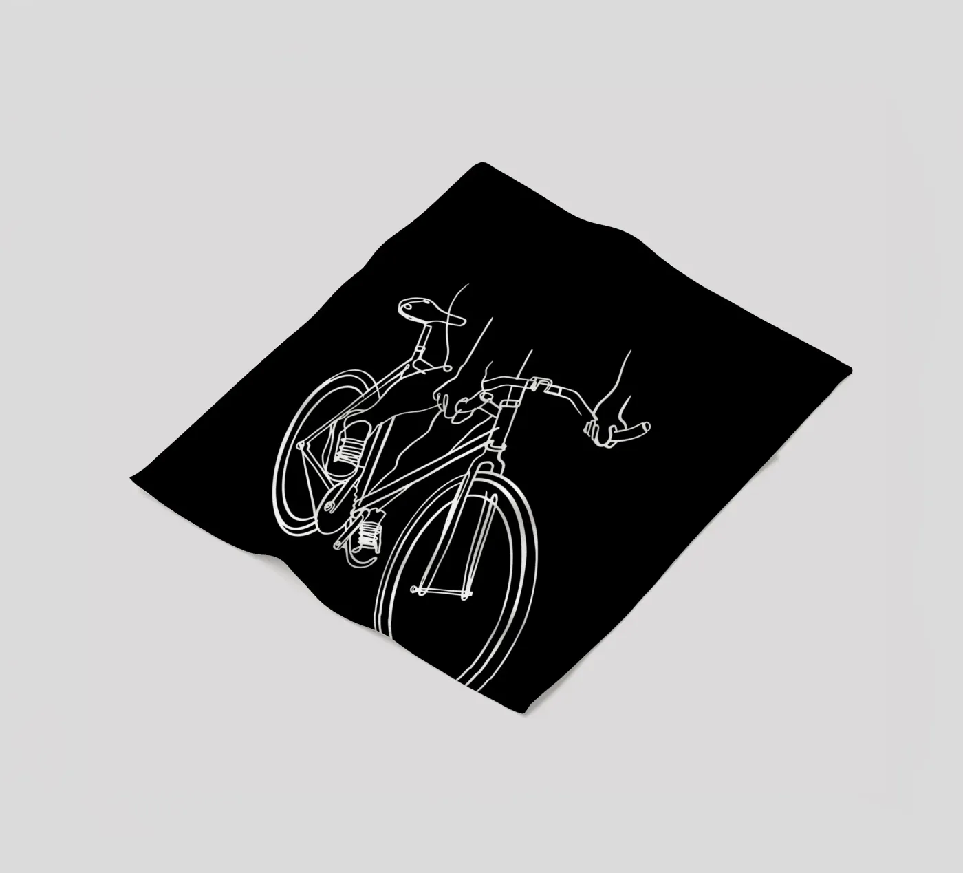 Bicycle fleecedeken van Albert S Jacob