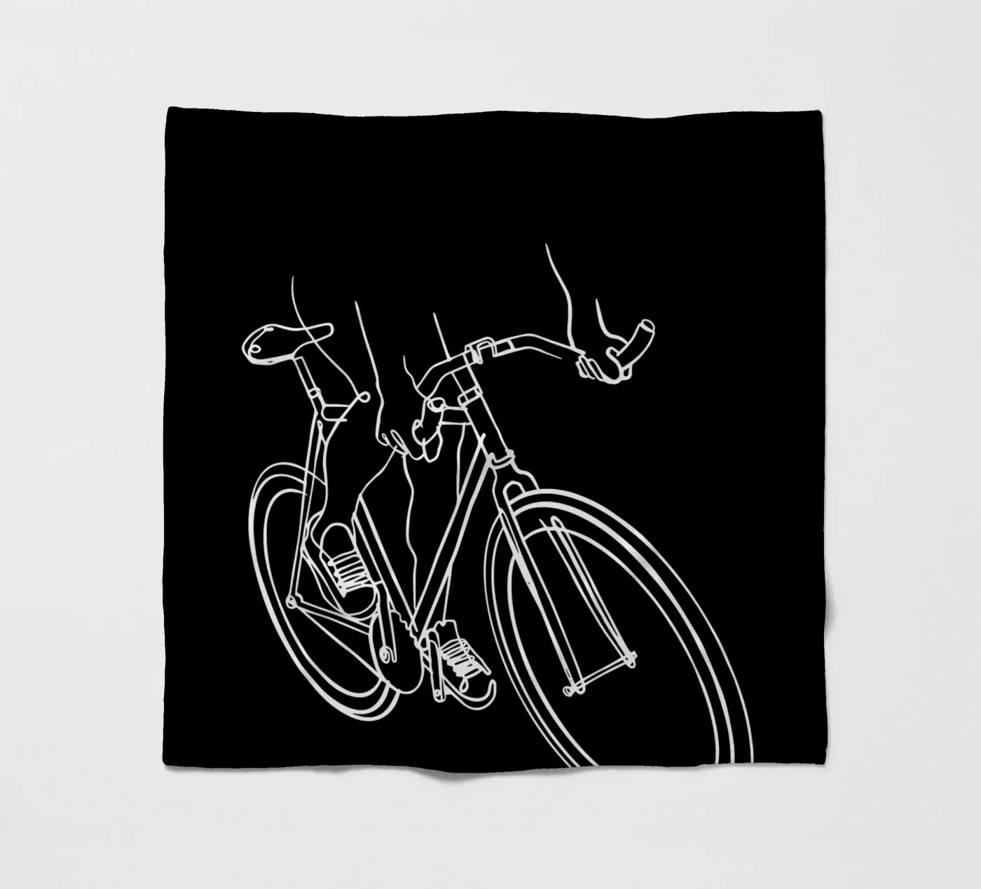 Bicycle fleecedeken van Albert S Jacob