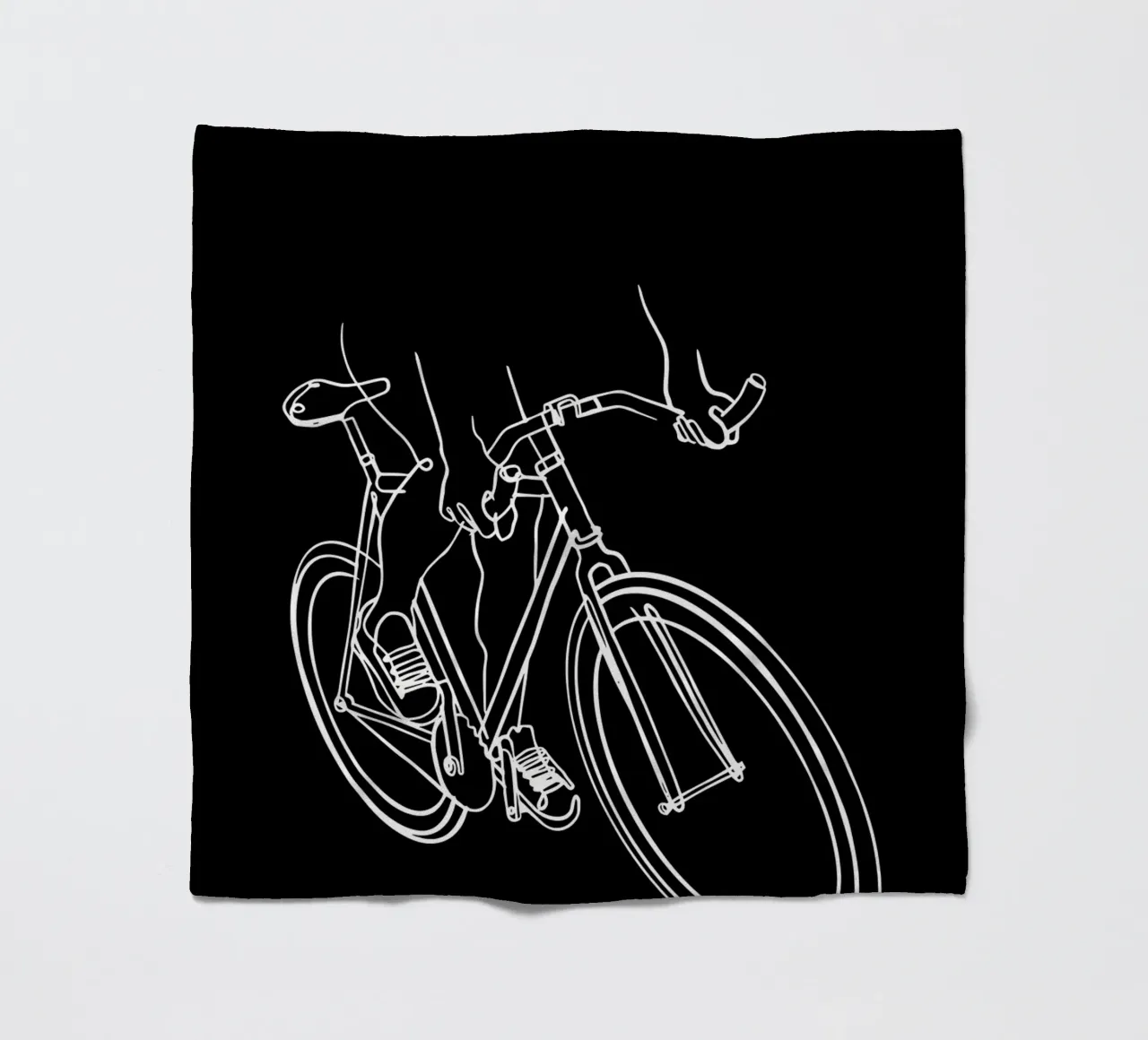 Fiets fleecedeken van Albert S Jacob