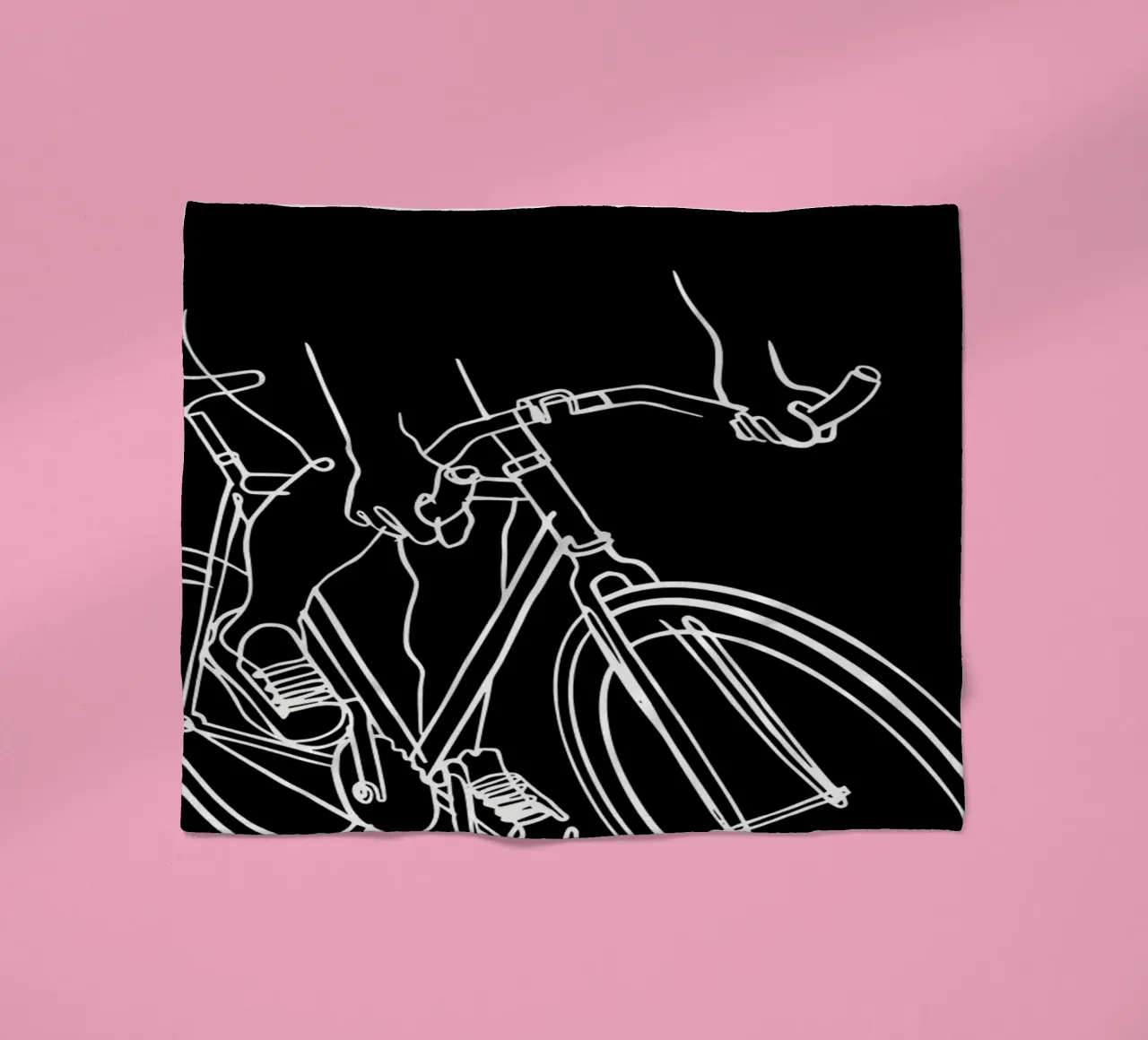 Fiets fleecedeken van Albert S Jacob