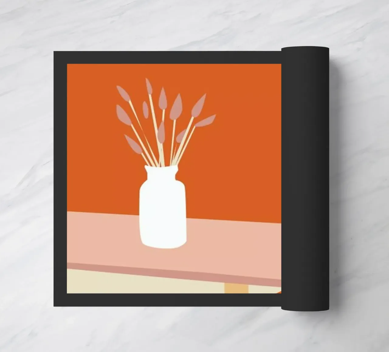 Orange Home zerbino da Helena Ravenne