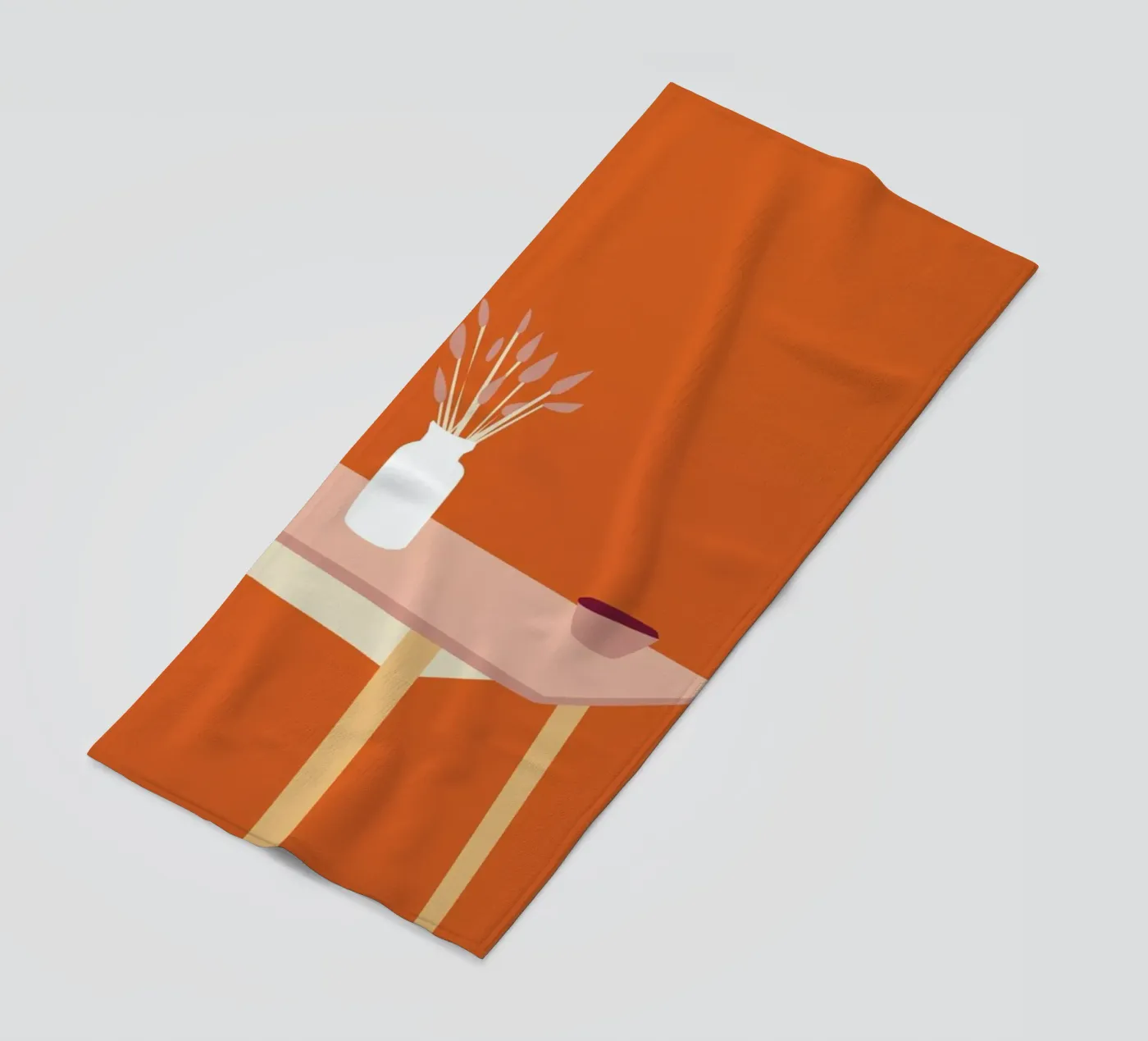 Orange Home telo mare da Helena Ravenne