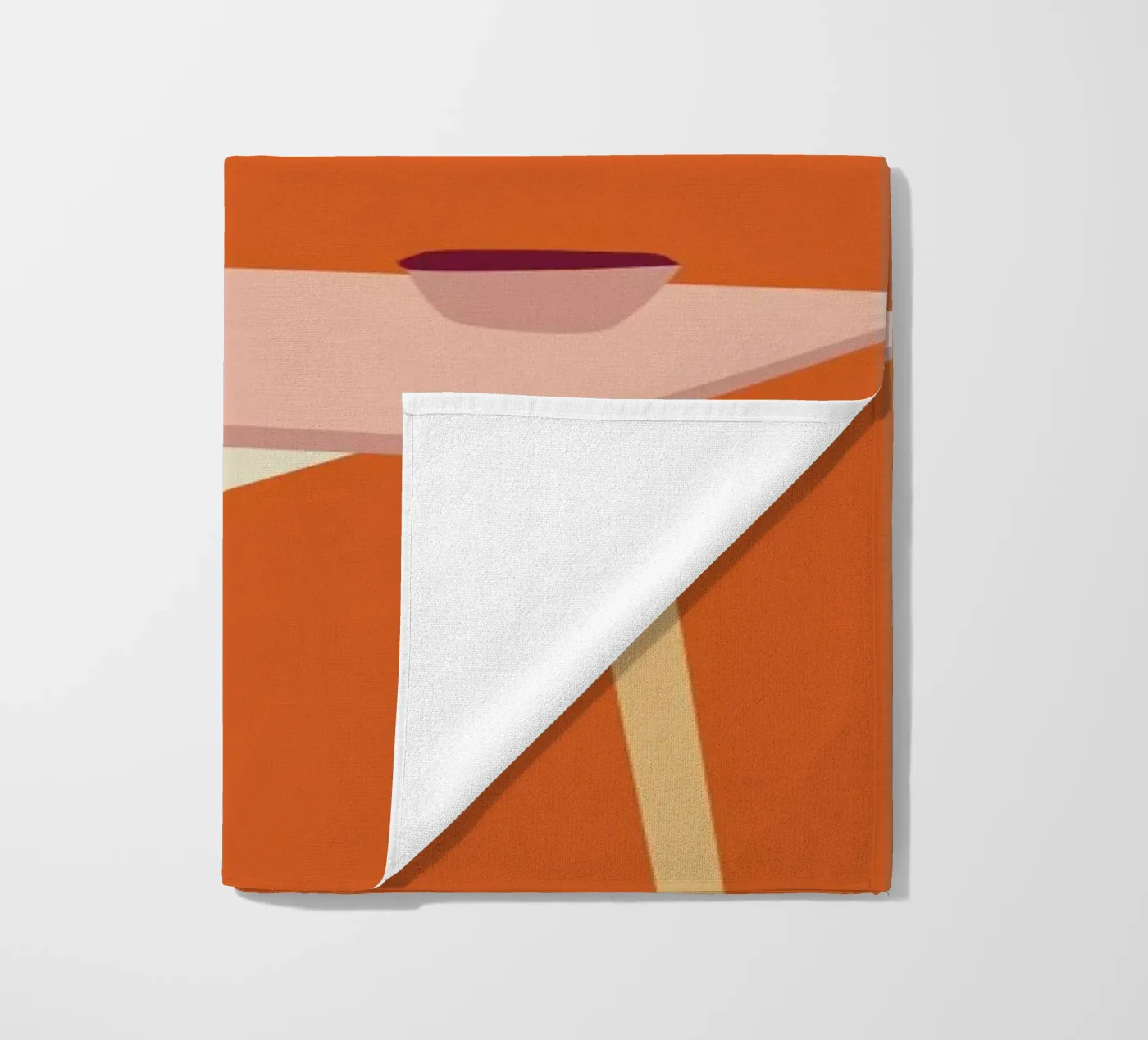 Orange Home telo mare da Helena Ravenne