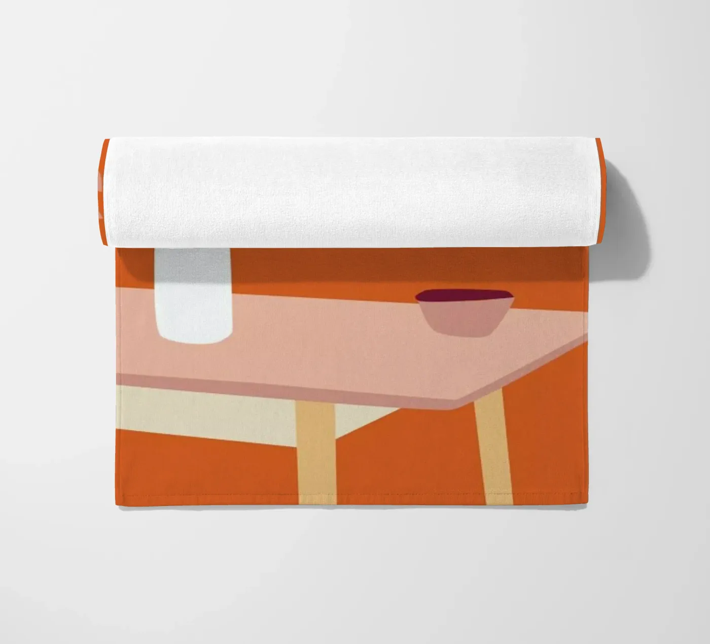 Orange Home telo mare da Helena Ravenne