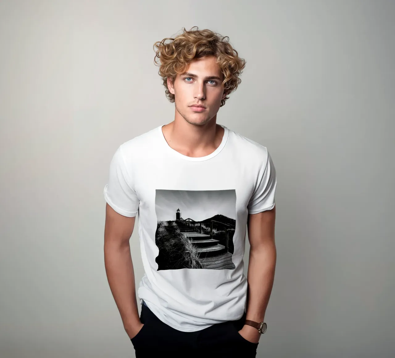Quermarkenfeuer V - Sylt t-shirt da Håggard Photography | Ronny Behnert