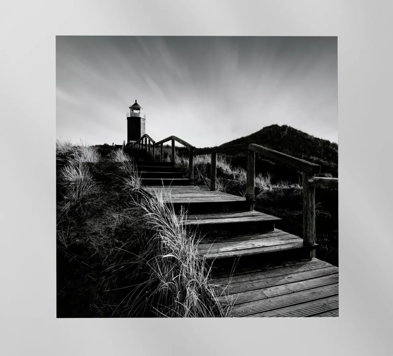 Quermarkenfeuer V - Sylt pellicola backlit da Håggard Photography | Ronny Behnert