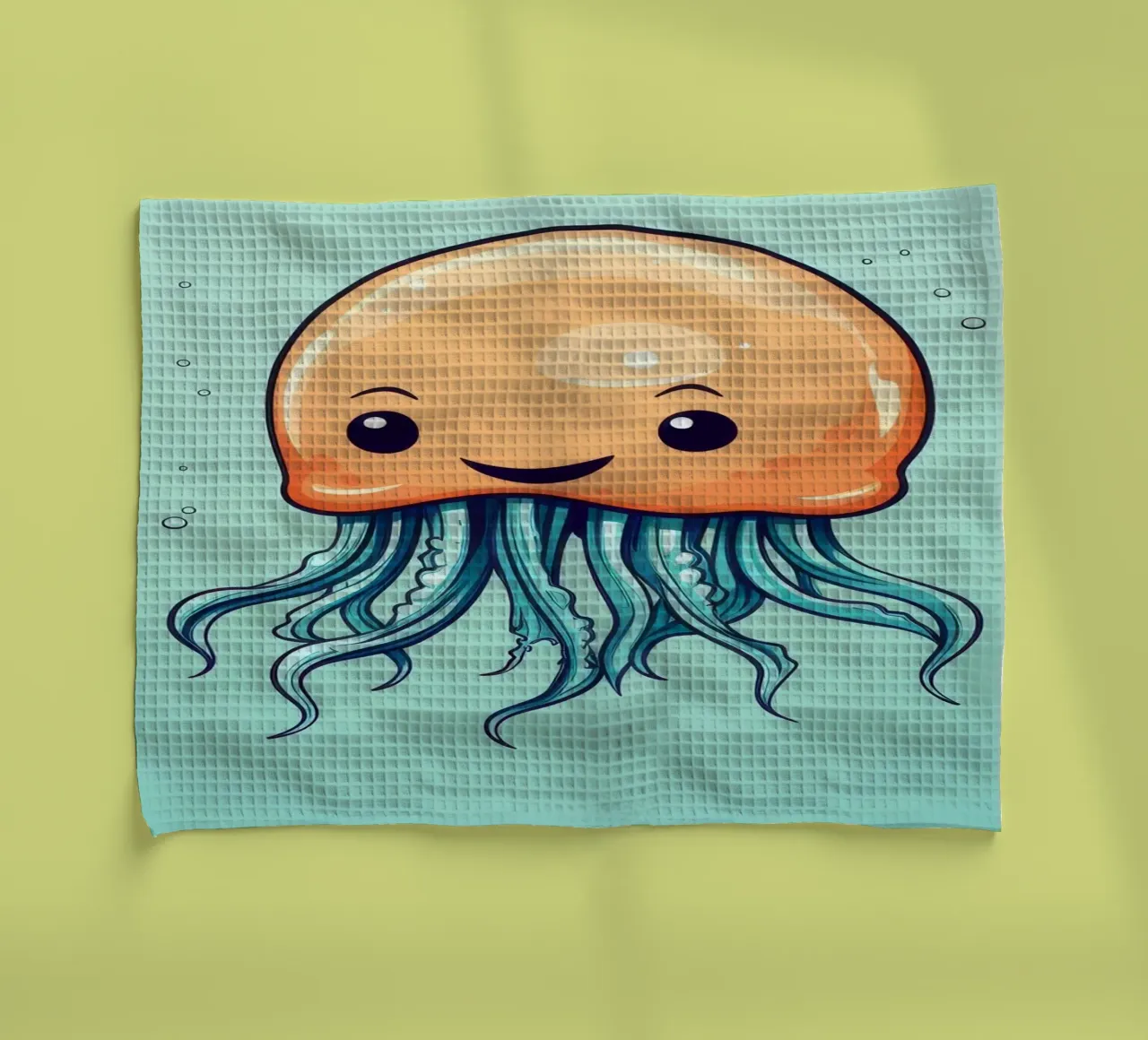 Medusa retrò canovaccio da cucina da Funny Animals