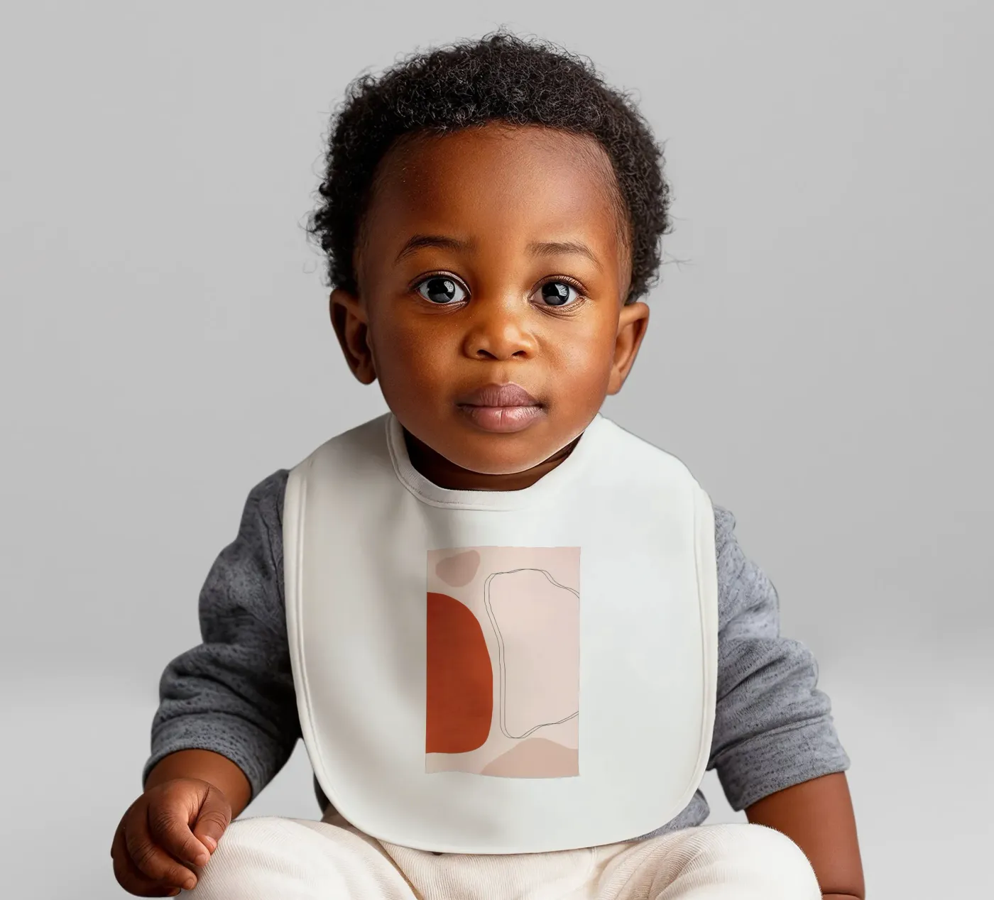 Mindfulness baby bib by Pure