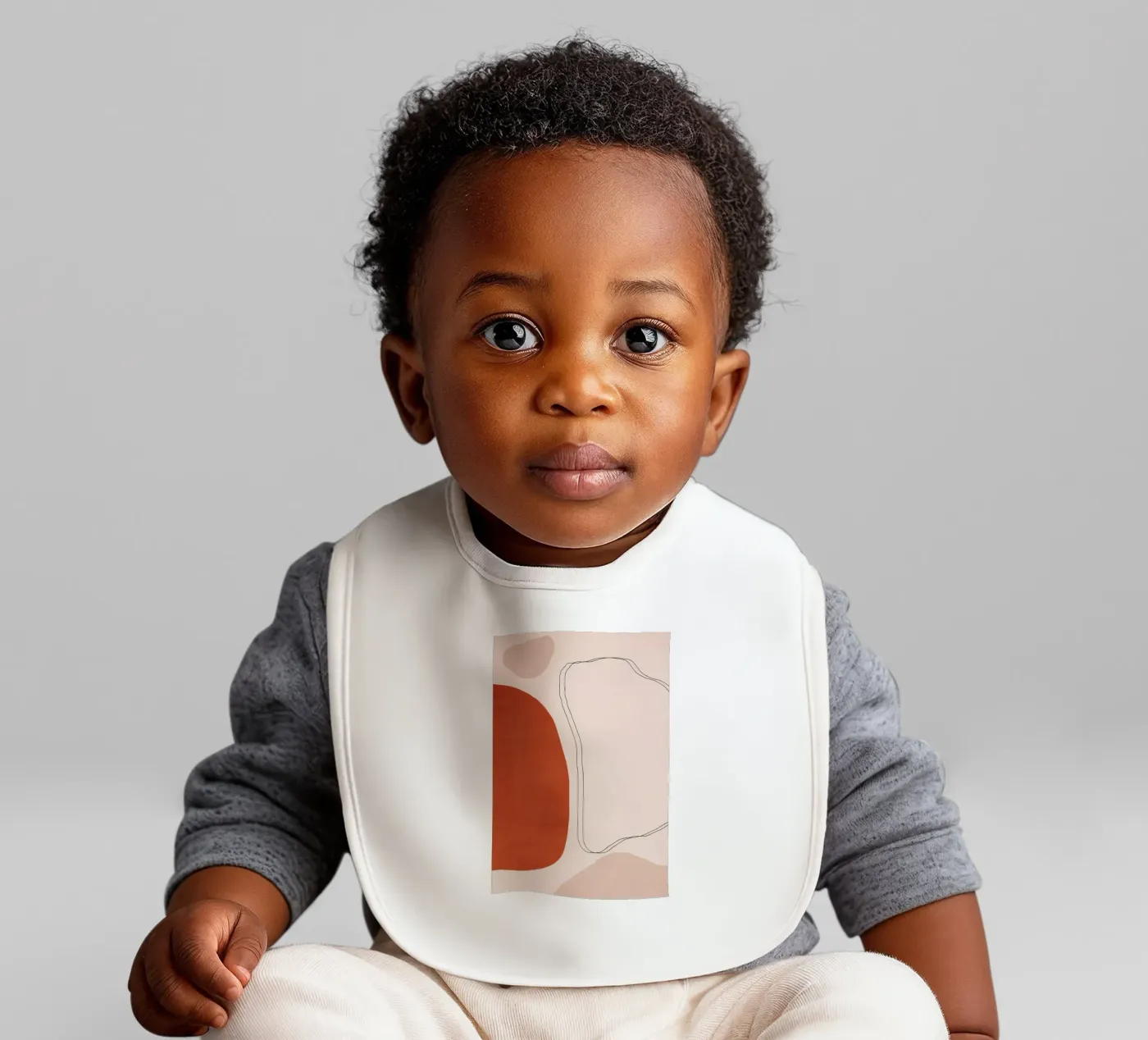 Mindfulness baby bib by Pure