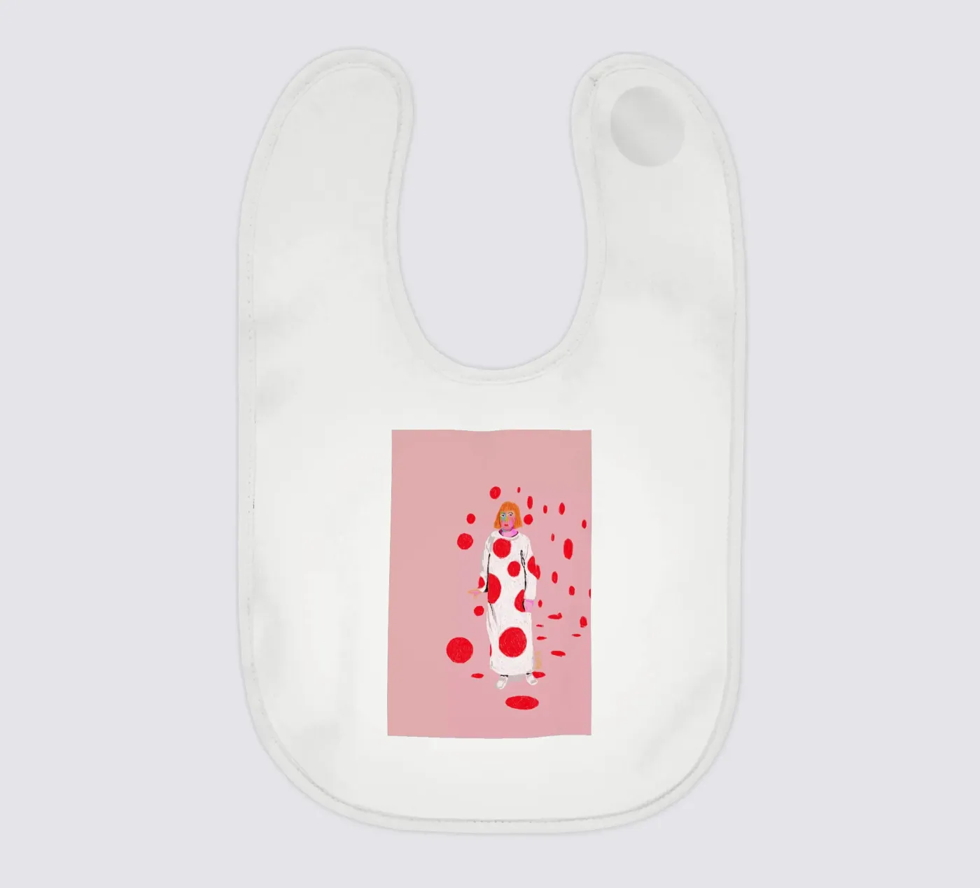 Akusama baby bib by Blanca Nuñez Pozuelo