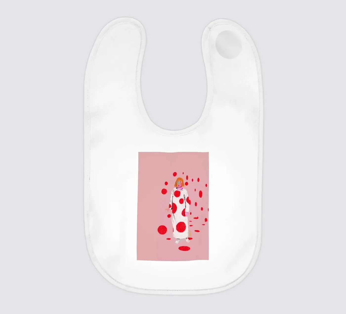 Akusama baby bib by Blanca Nuñez Pozuelo