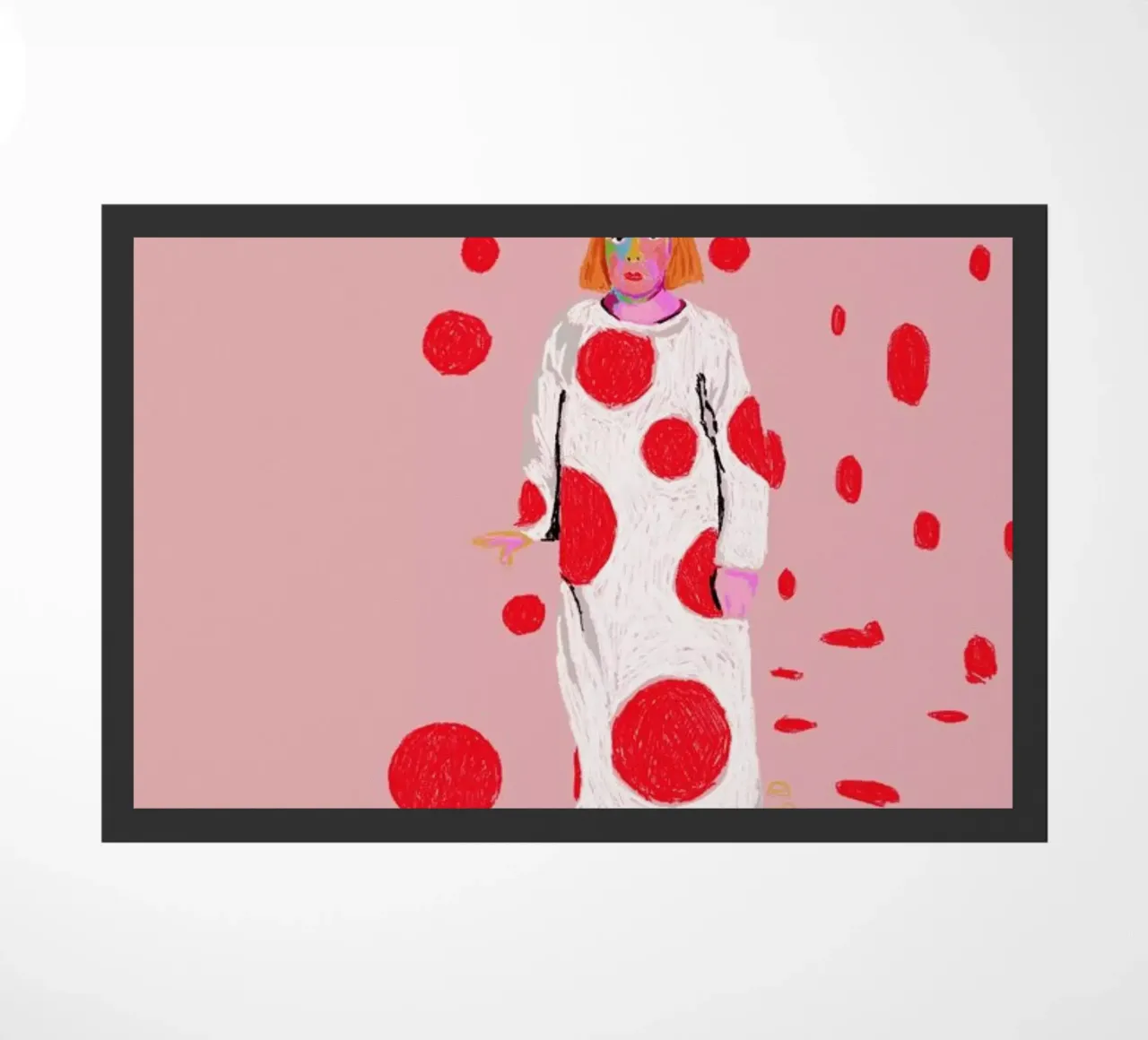 Akusama doormat by Blanca Nuñez Pozuelo