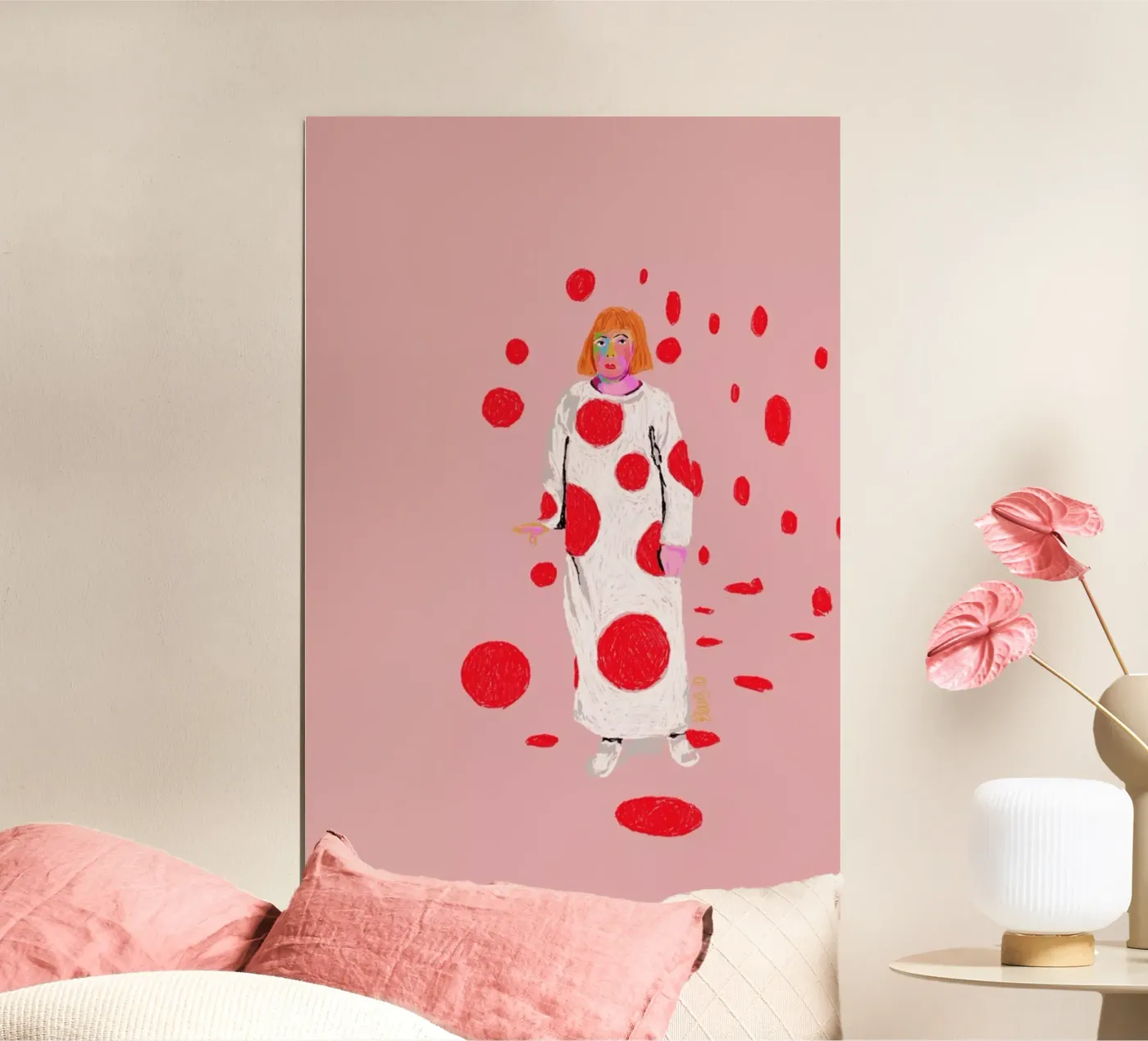 Akusama poster van Blanca Nuñez Pozuelo