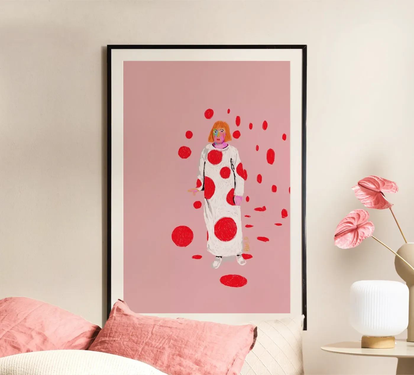 Akusama poster van Blanca Nuñez Pozuelo