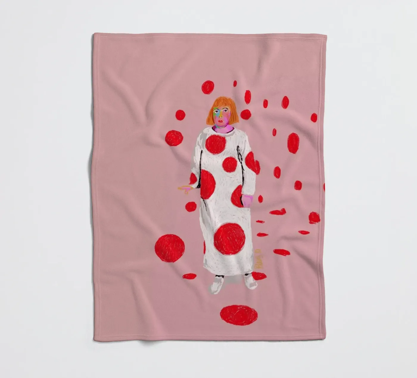 Akusama fleecedeken van Blanca Nuñez Pozuelo
