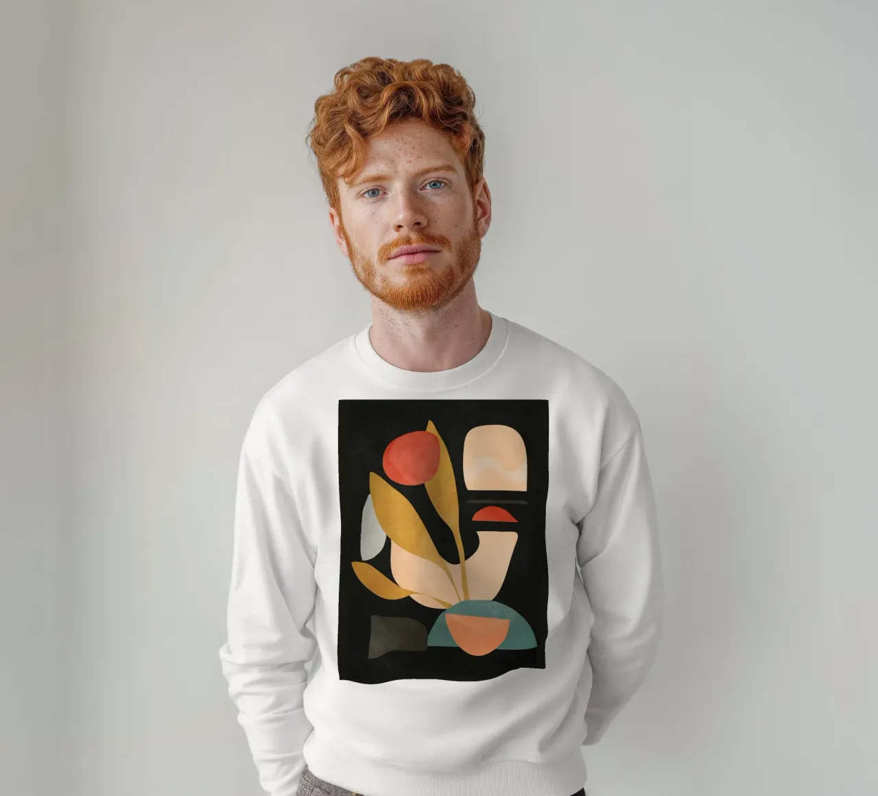 Formas abstractas 20A sudadera de ThingDesign