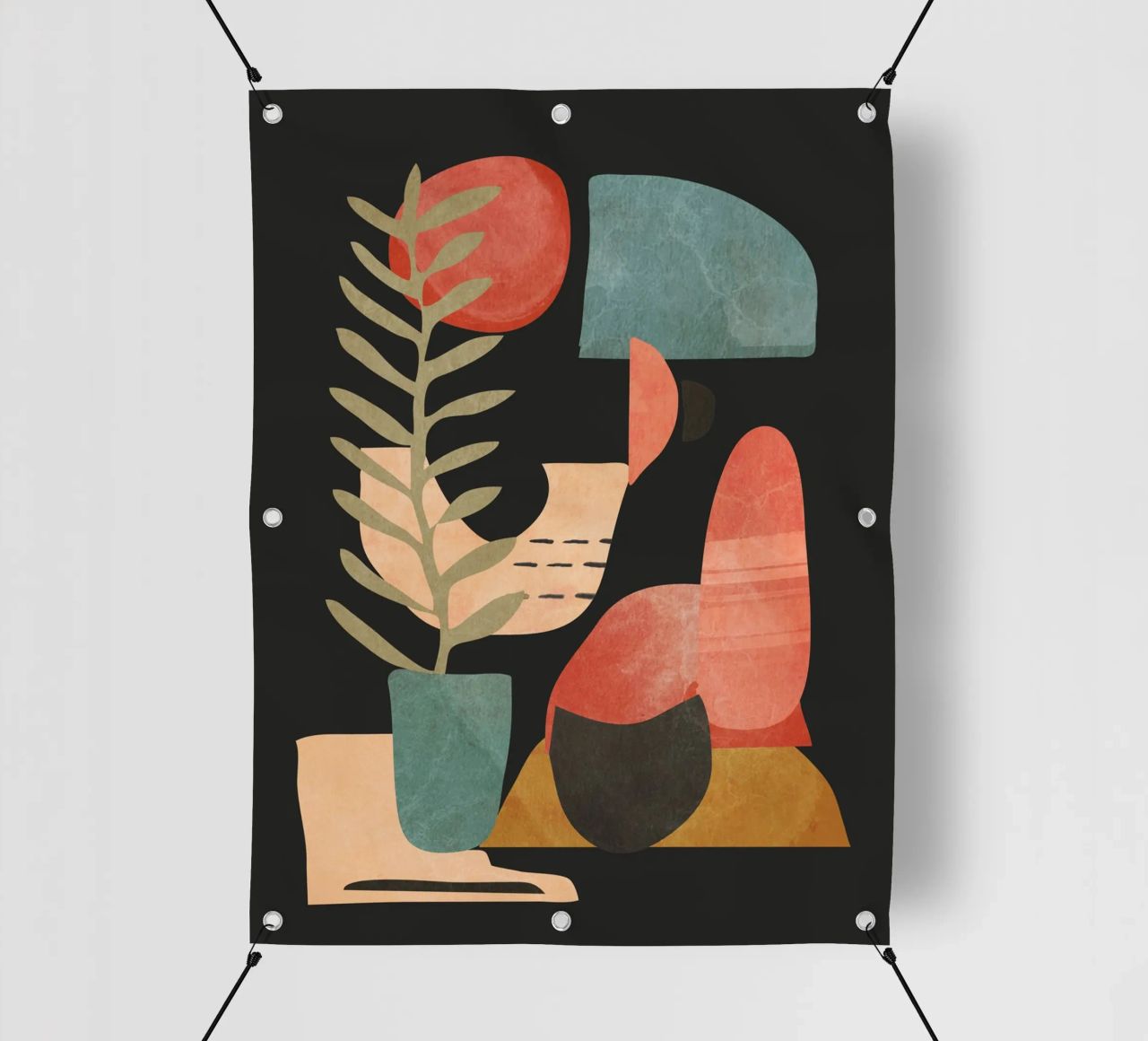 Forme astratte 21A telo in pvc da ThingDesign