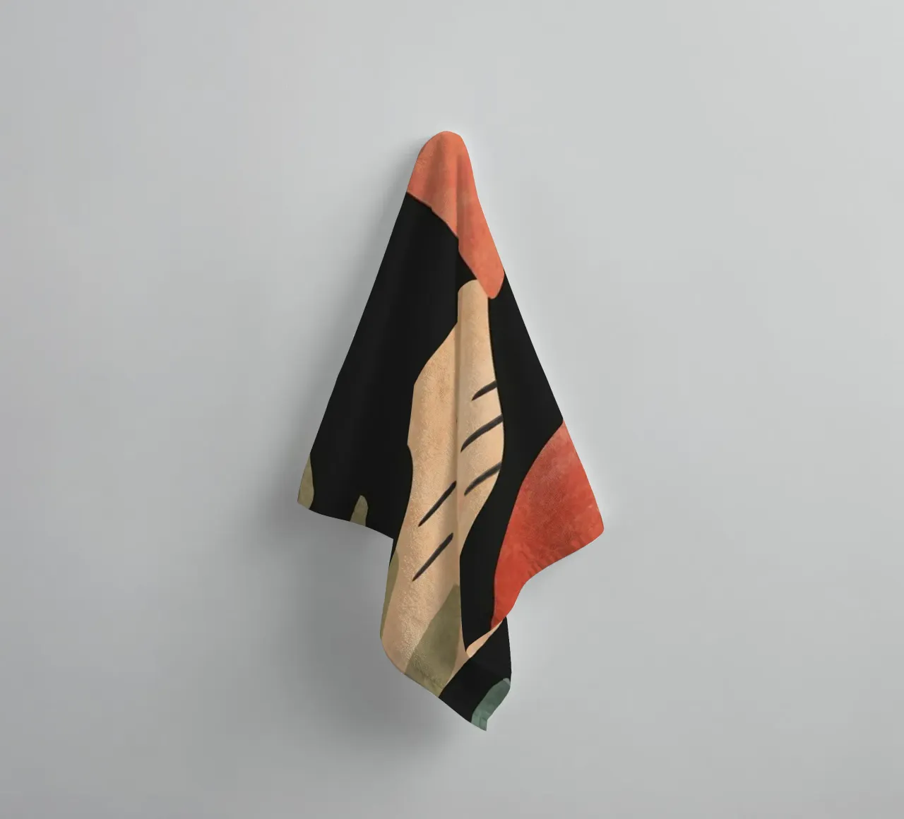 Abstract Shapes 21A towel by ThingDesign