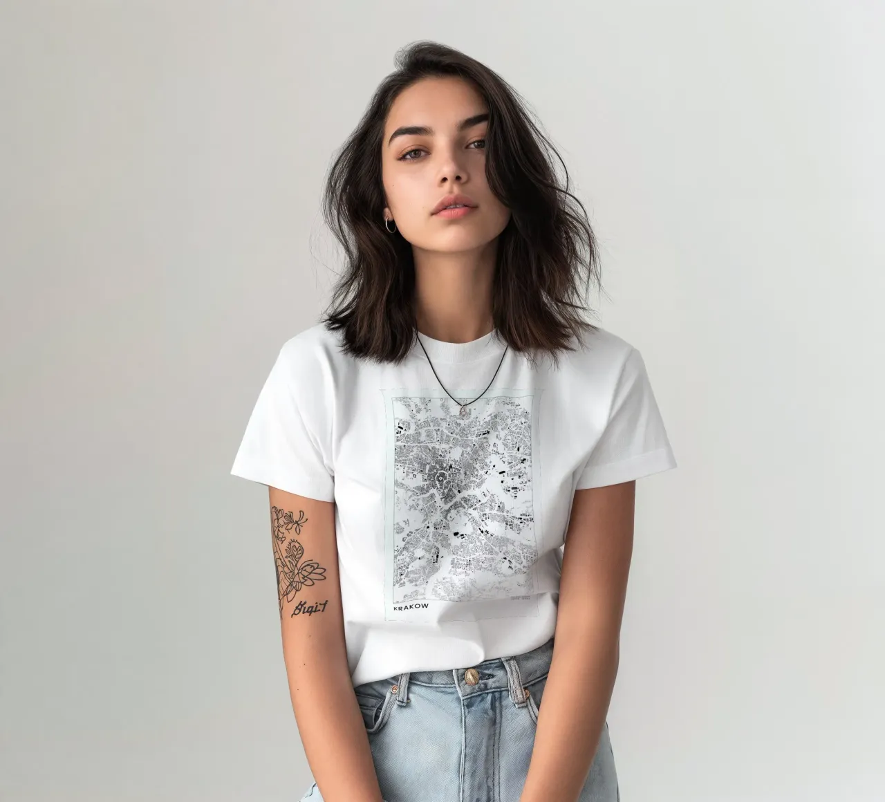 Krakow t-shirt da The Cartography Collection