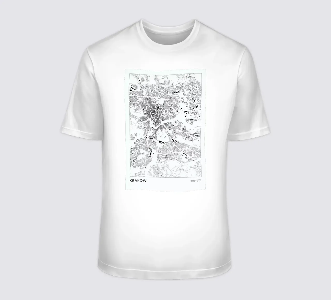 Krakow t-shirt da The Cartography Collection