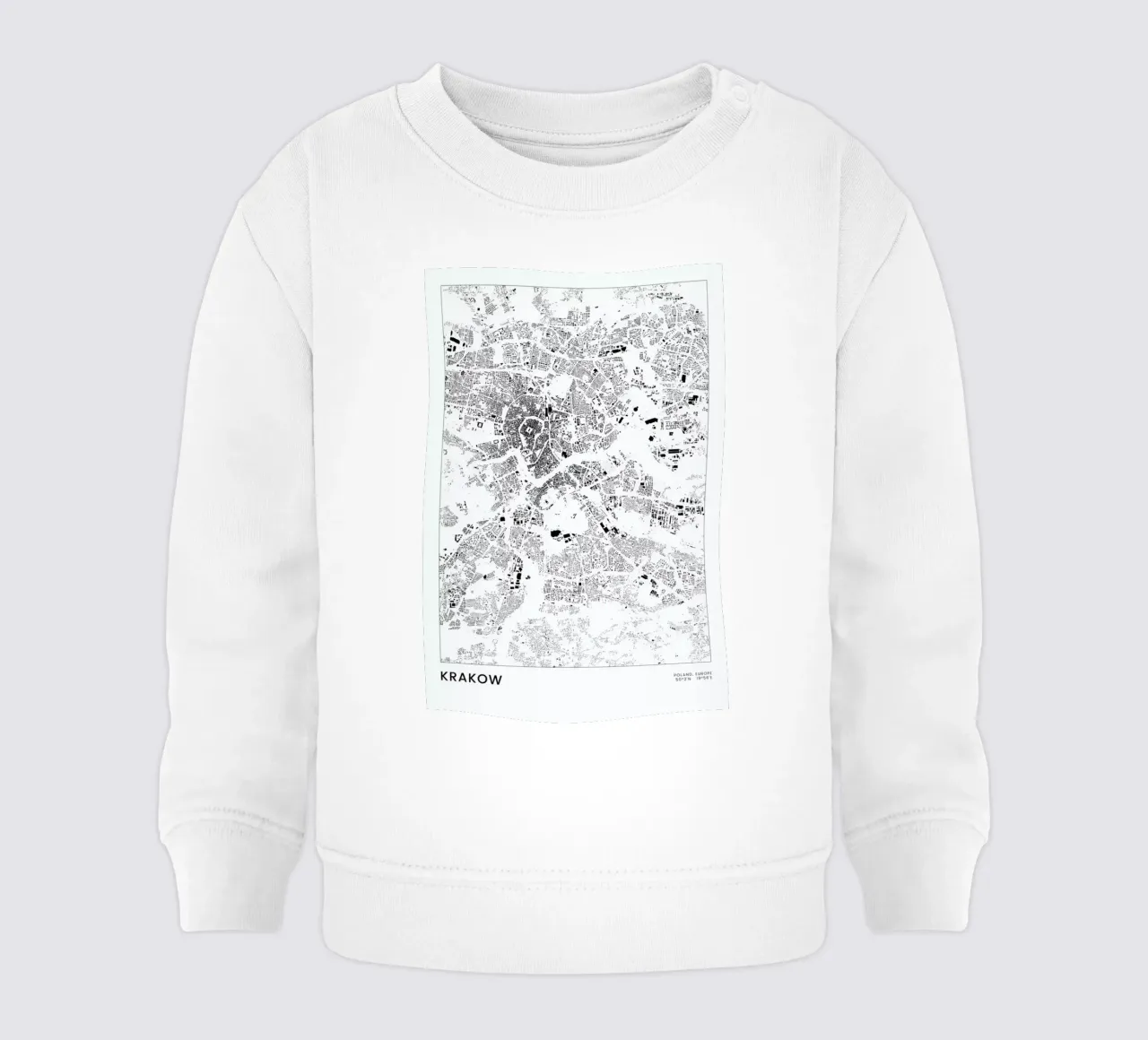 Krakow felpa neonato da The Cartography Collection