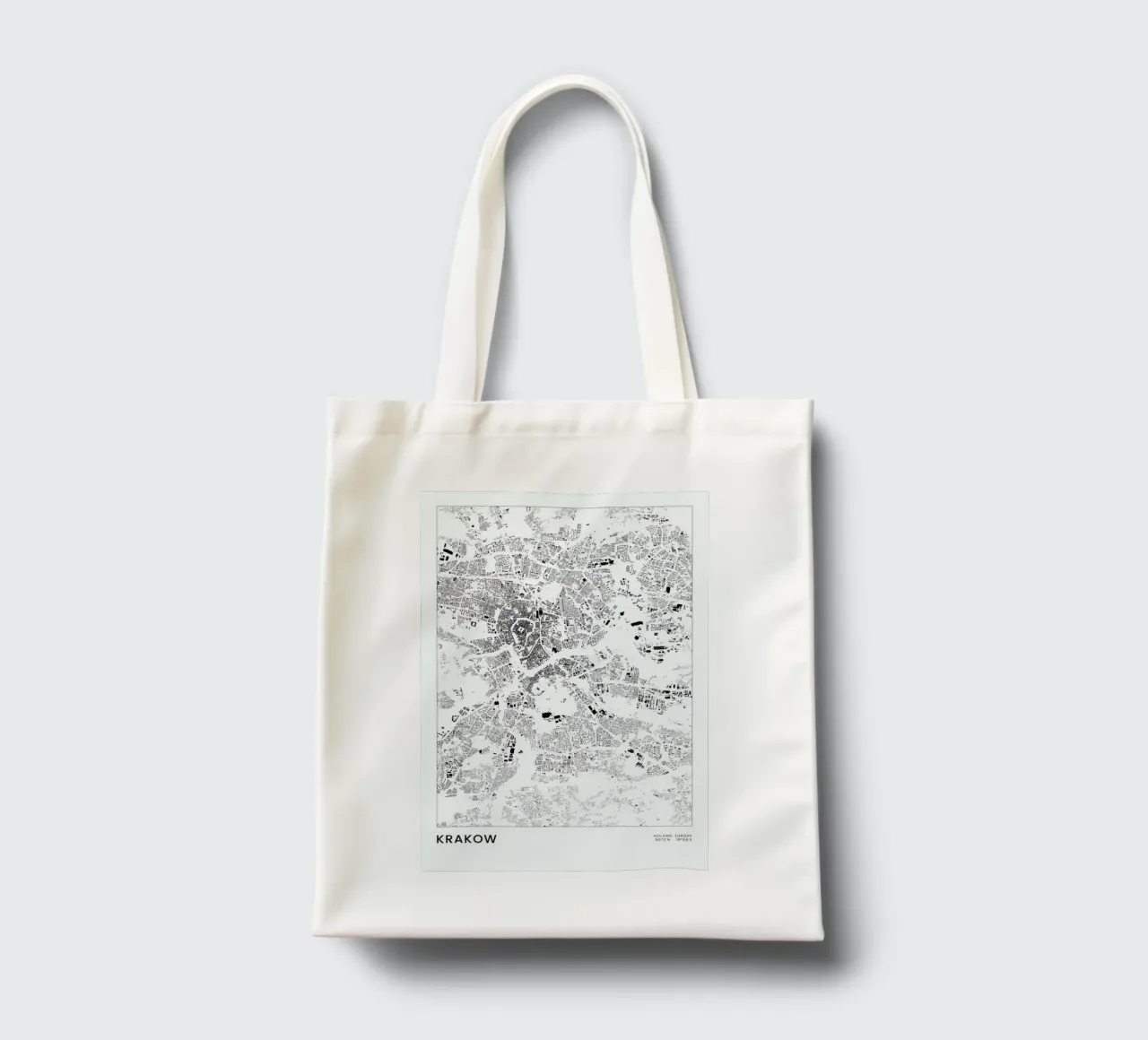 Krakow tote bag by The Cartography Collection