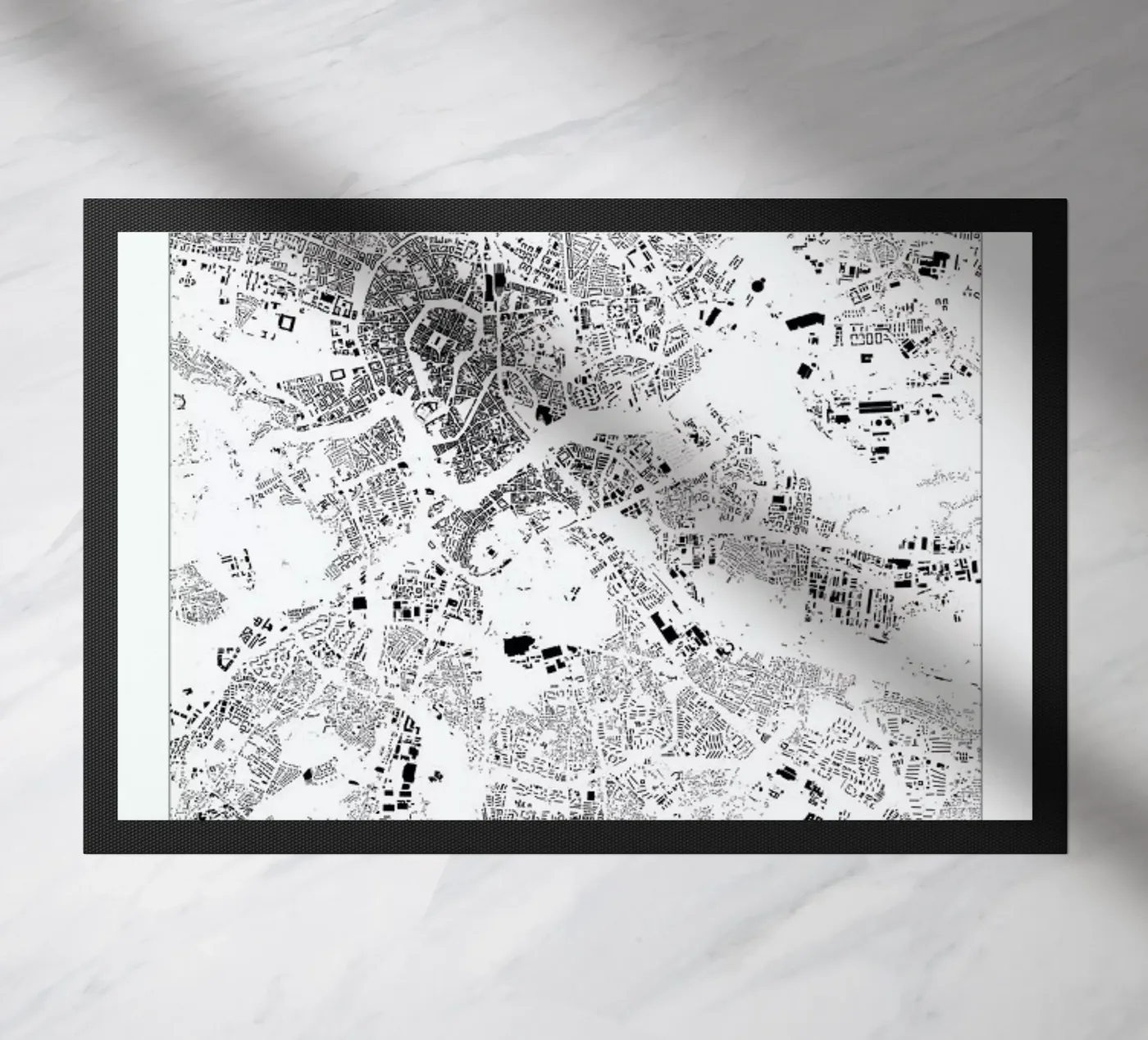 Krakow deurmat van The Cartography Collection