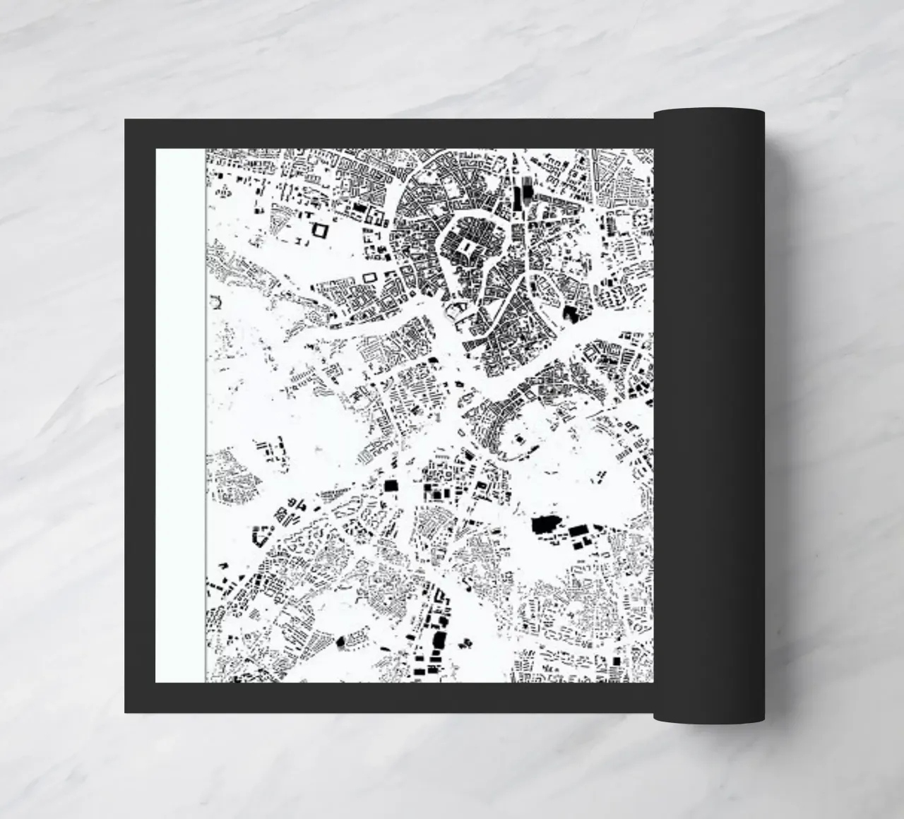 Krakow zerbino da The Cartography Collection