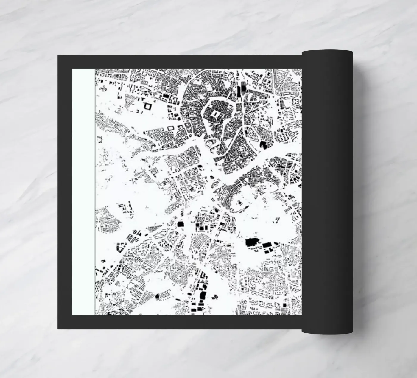 Krakow deurmat van The Cartography Collection