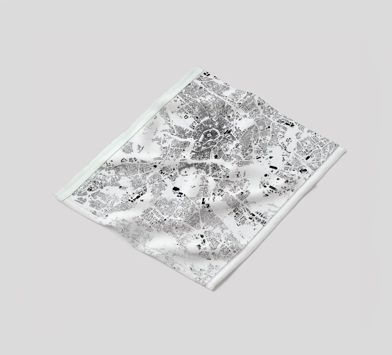 Krakow coperta in pile da The Cartography Collection