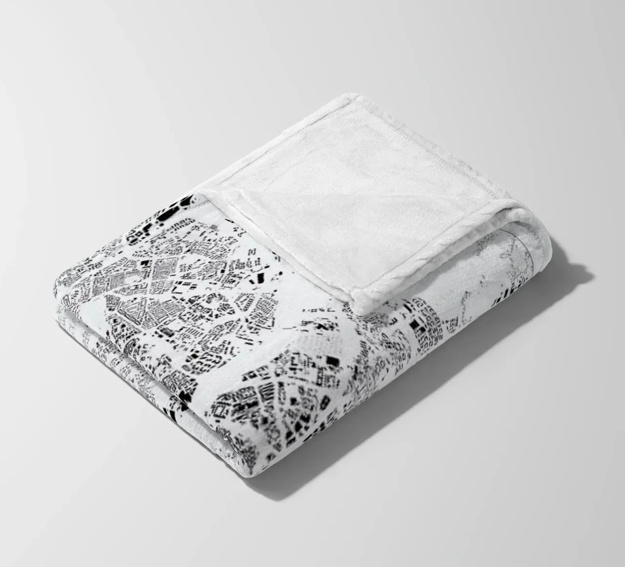 Krakow coperta in pile da The Cartography Collection