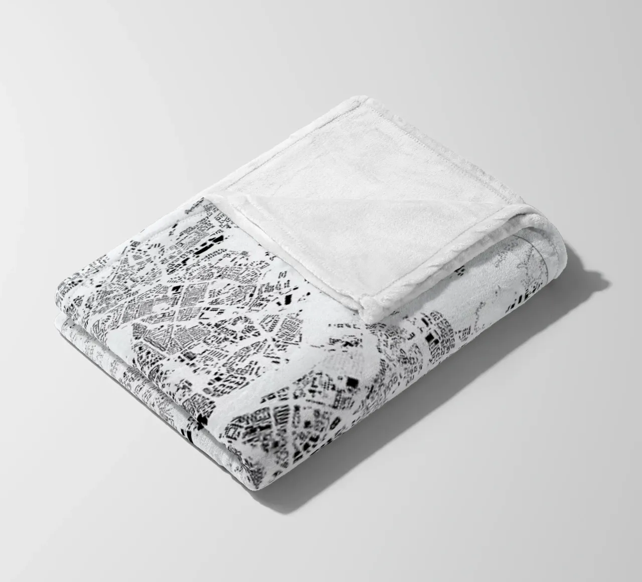 Krakow coperta in pile da The Cartography Collection