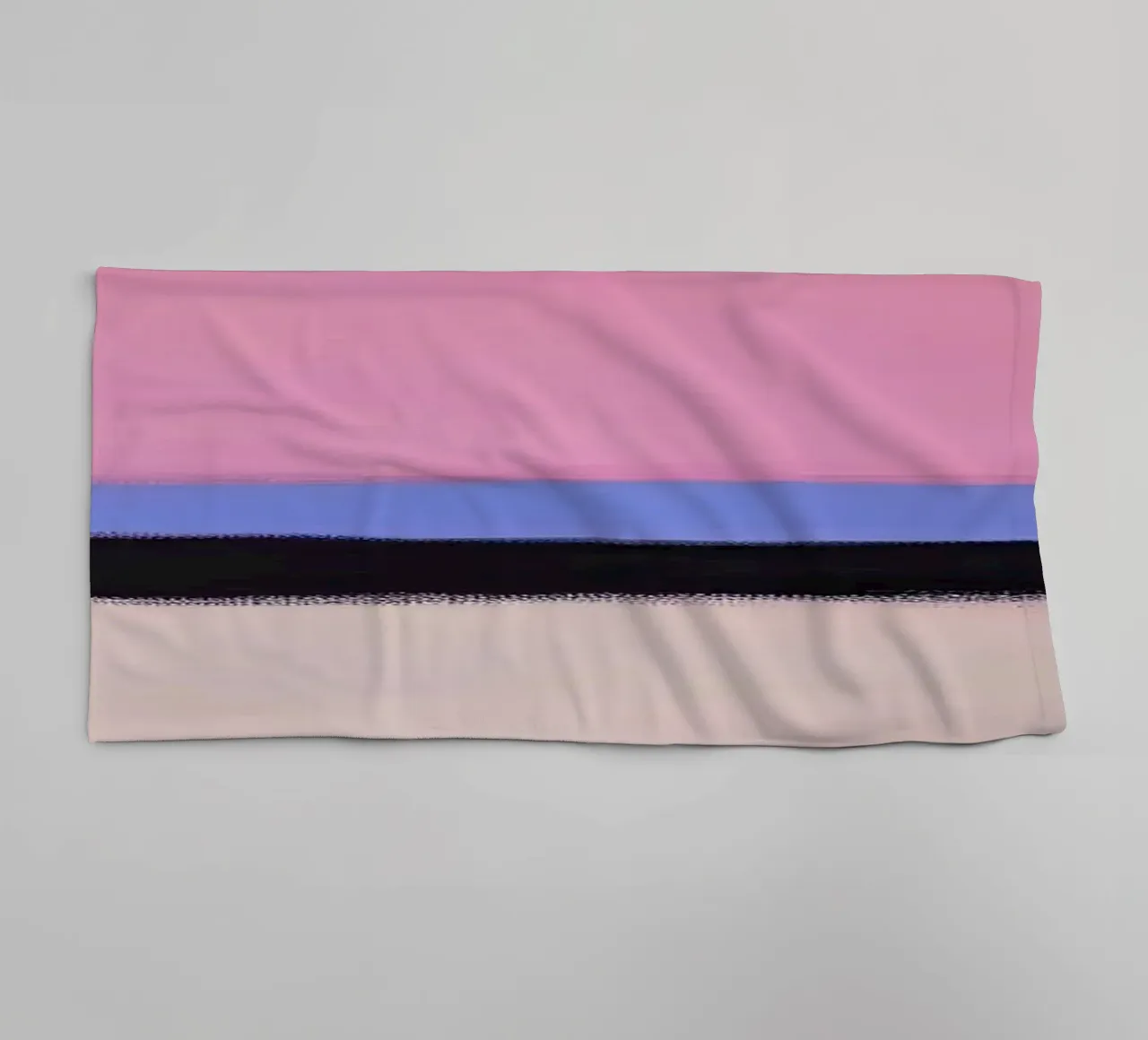 Abstract Silence - Horizontal Painting towel by Euphoria Theresa