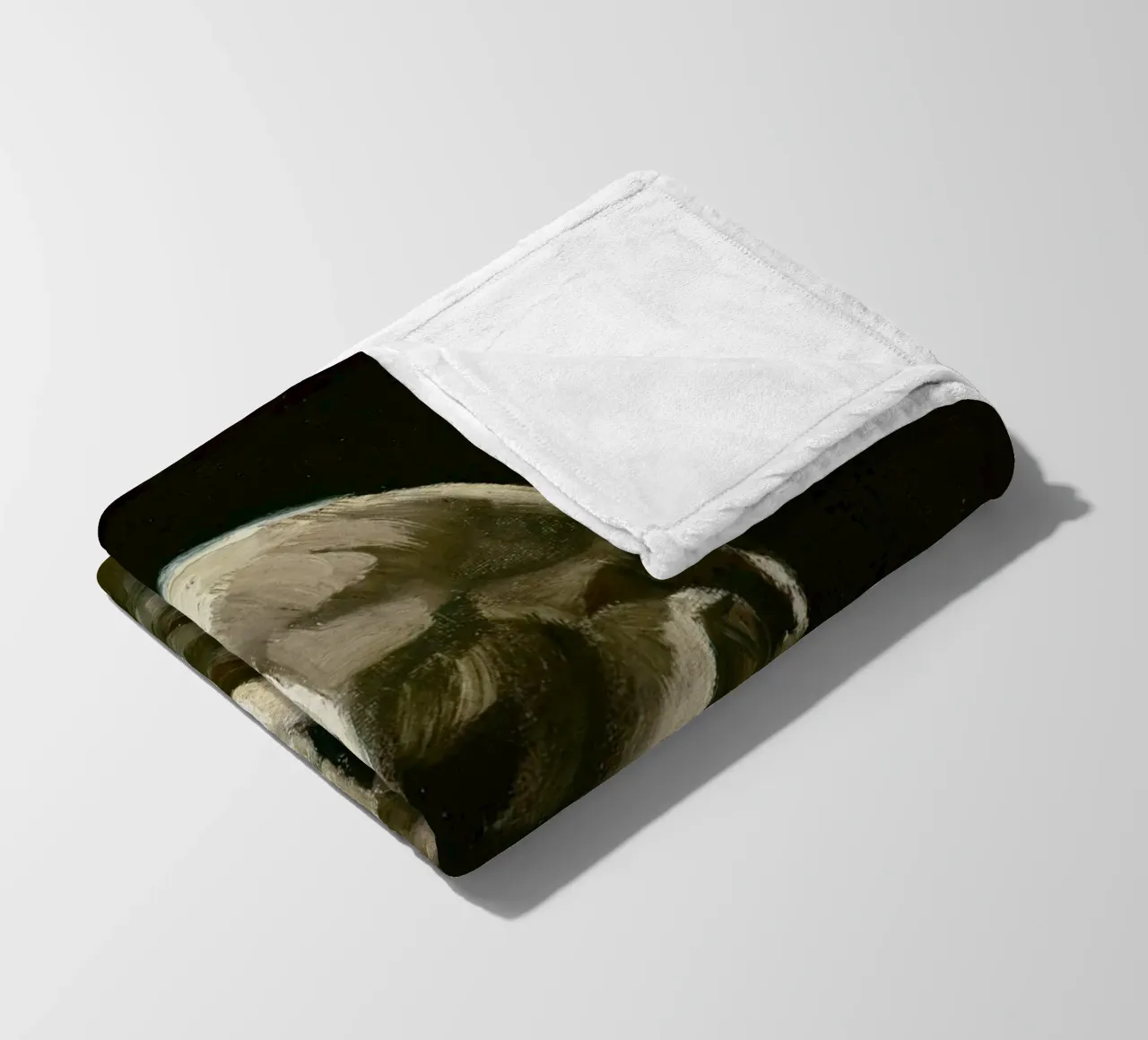 van Gogh - Testa di scheletro con sigaretta accesa coperta in pile da Old Masters