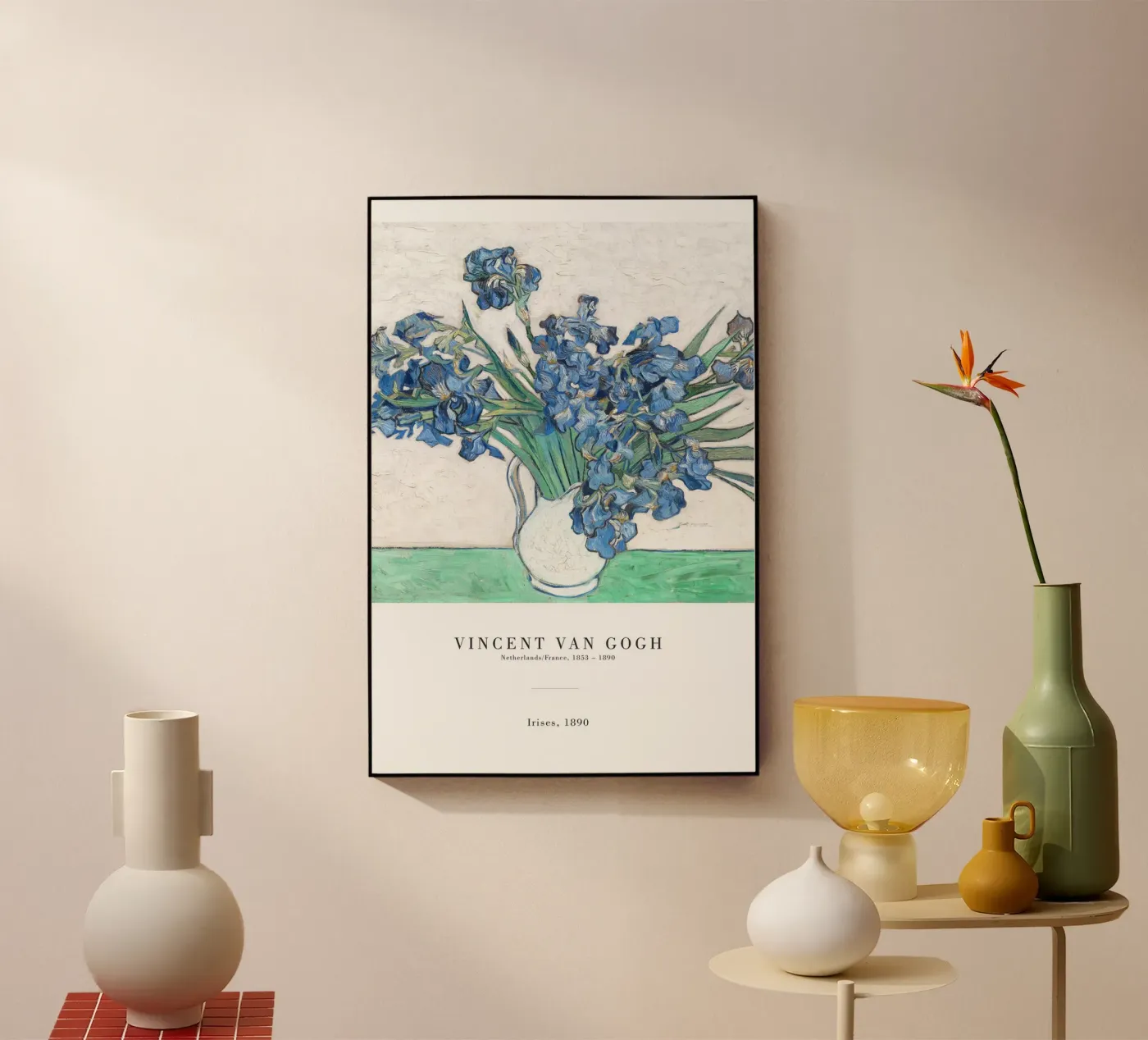 Van Gogh - Iris Acryl-Glas von Old Masters