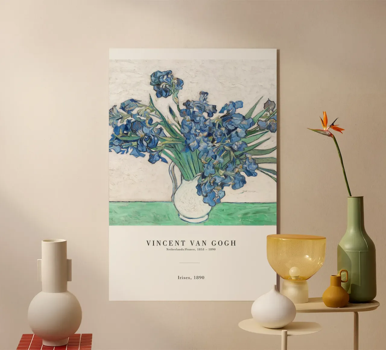Van Gogh - Iris plexiglass da Old Masters