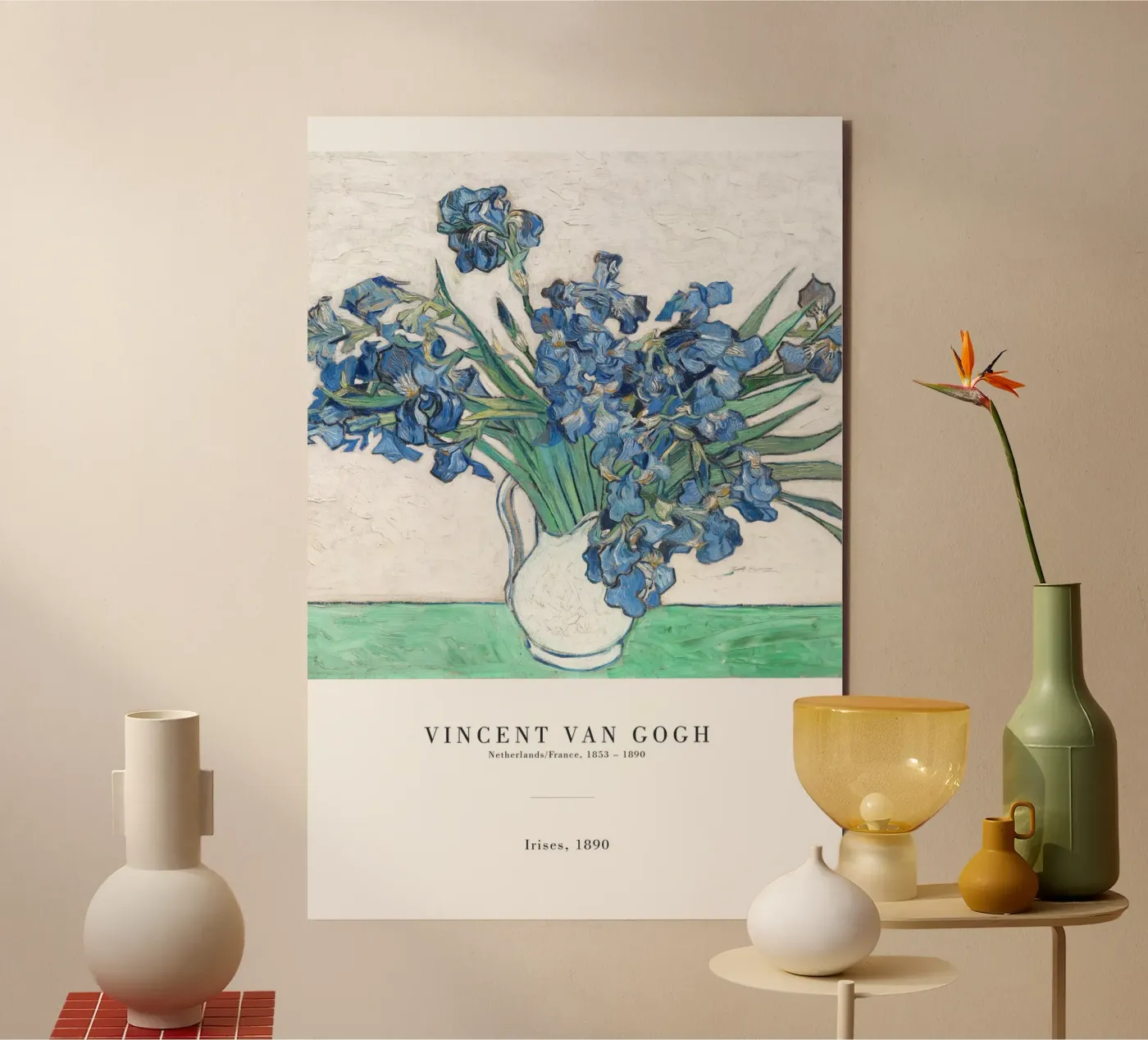 Van Gogh - Iris forex plate by Old Masters