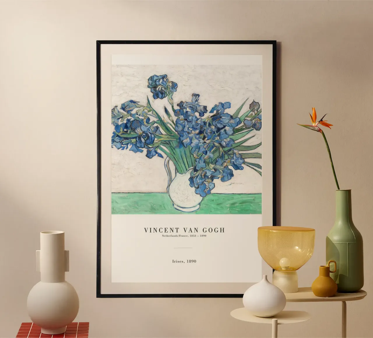 Van Gogh - Iris poster van Old Masters