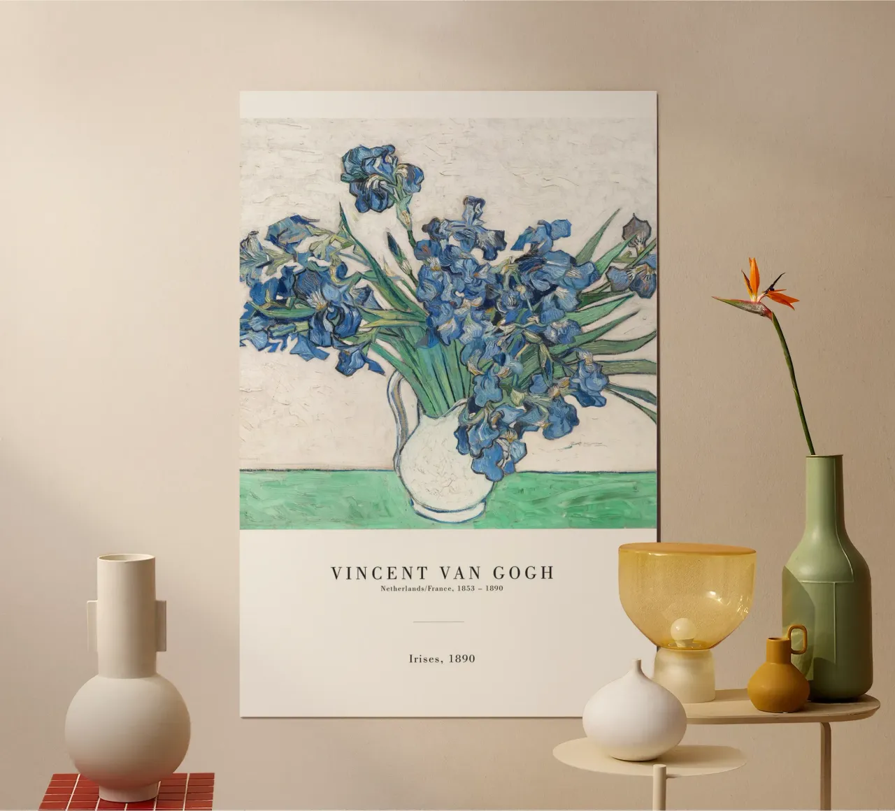 Van Gogh - Iris poster van Old Masters