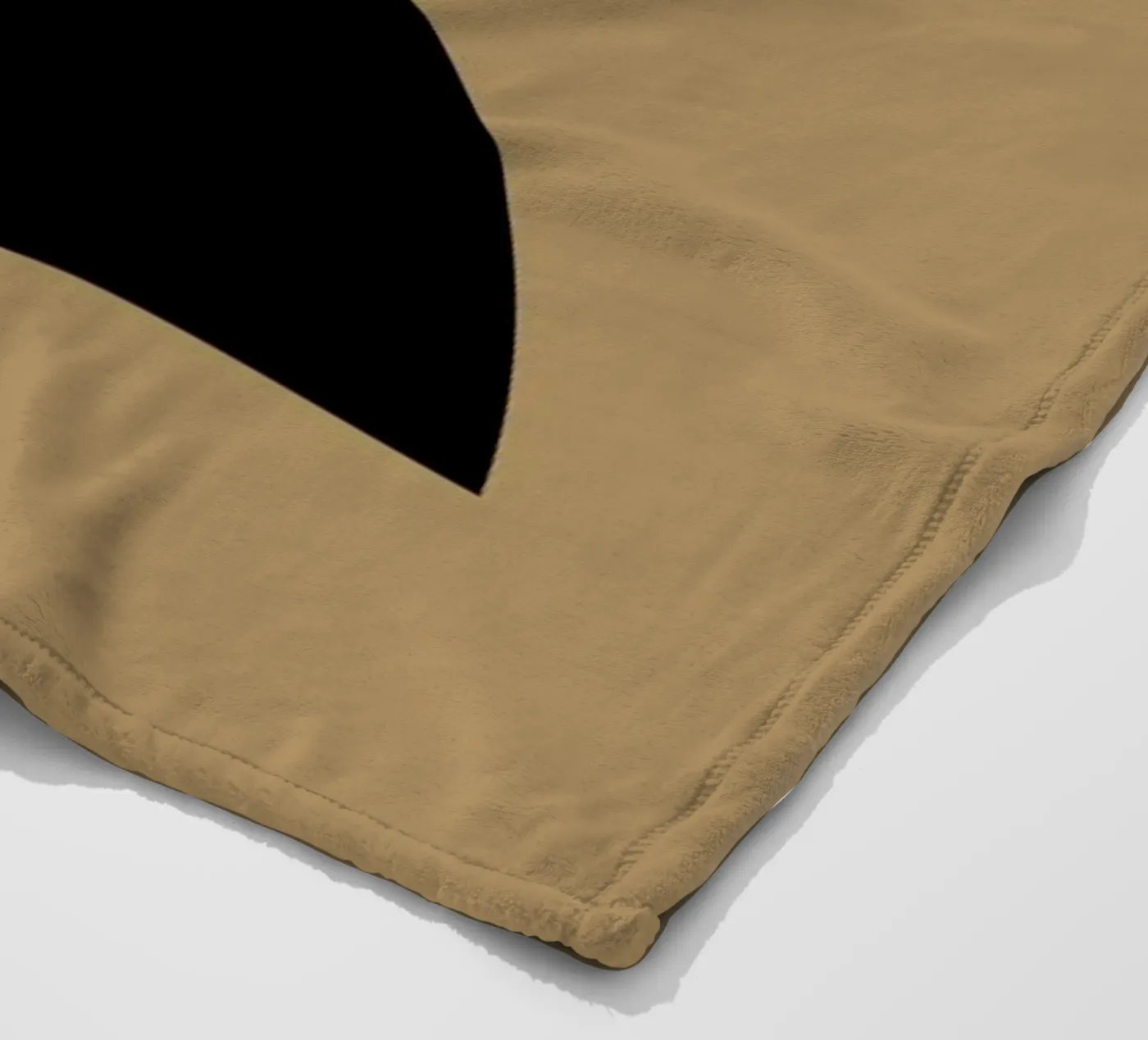 Caramel fleecedeken van Pure