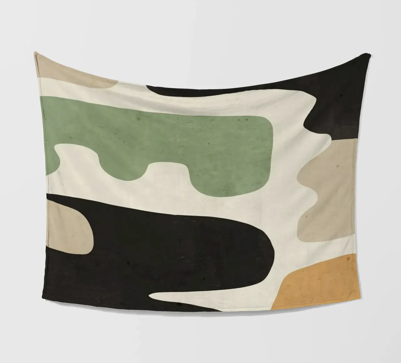 Forme astratte moderne minimali 01 coperta in pile da ThingDesign