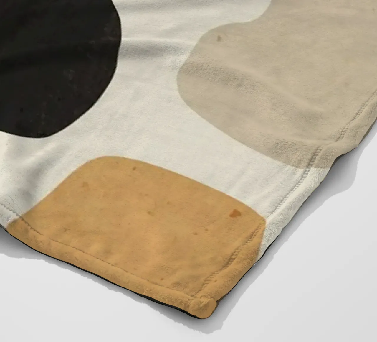 Forme astratte moderne minimali 01 coperta in pile da ThingDesign