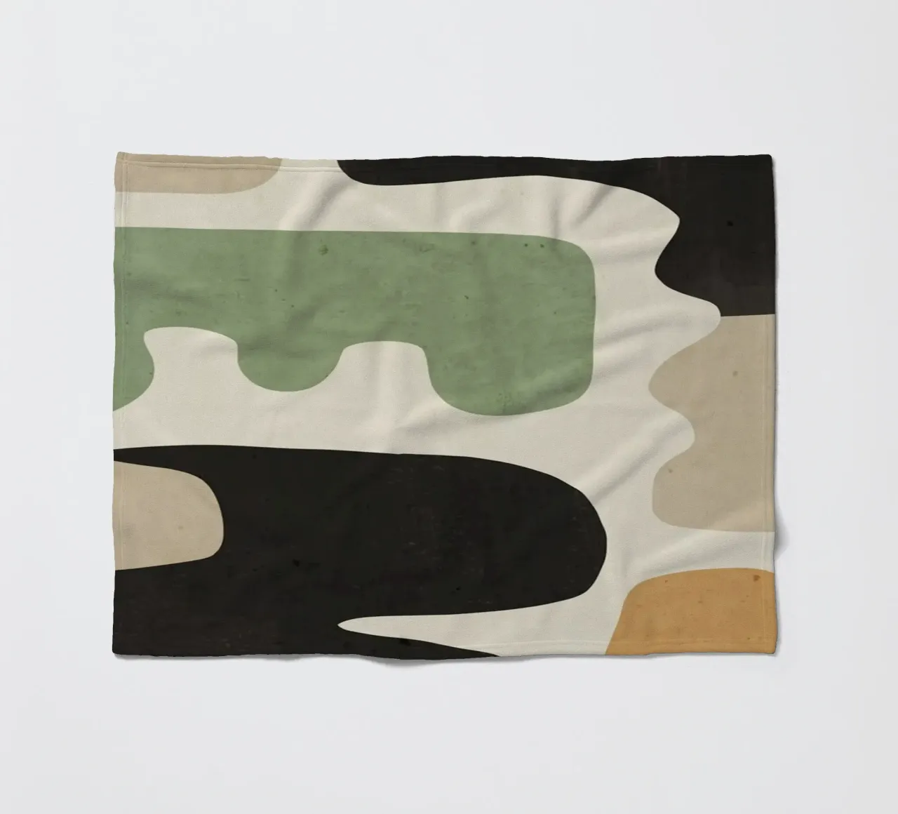 Forme astratte moderne minimali 01 coperta in pile da ThingDesign