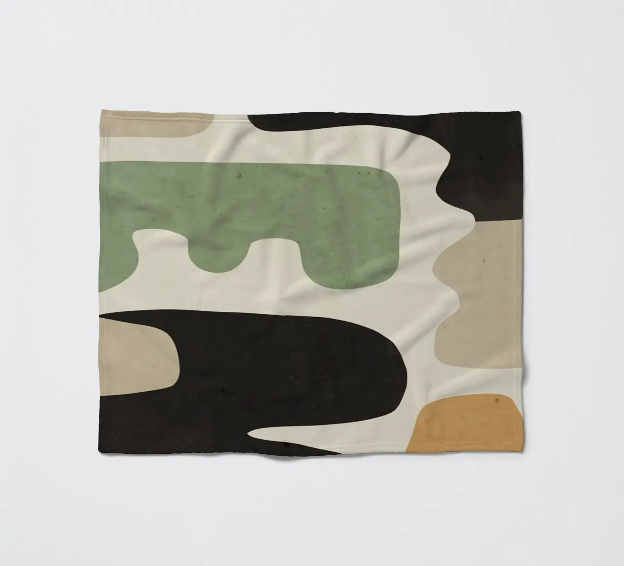 Forme astratte moderne minimali 01 coperta in pile da ThingDesign