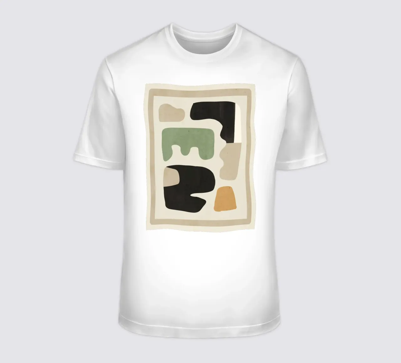 Forme astratte moderne minimali 01 t-shirt da ThingDesign