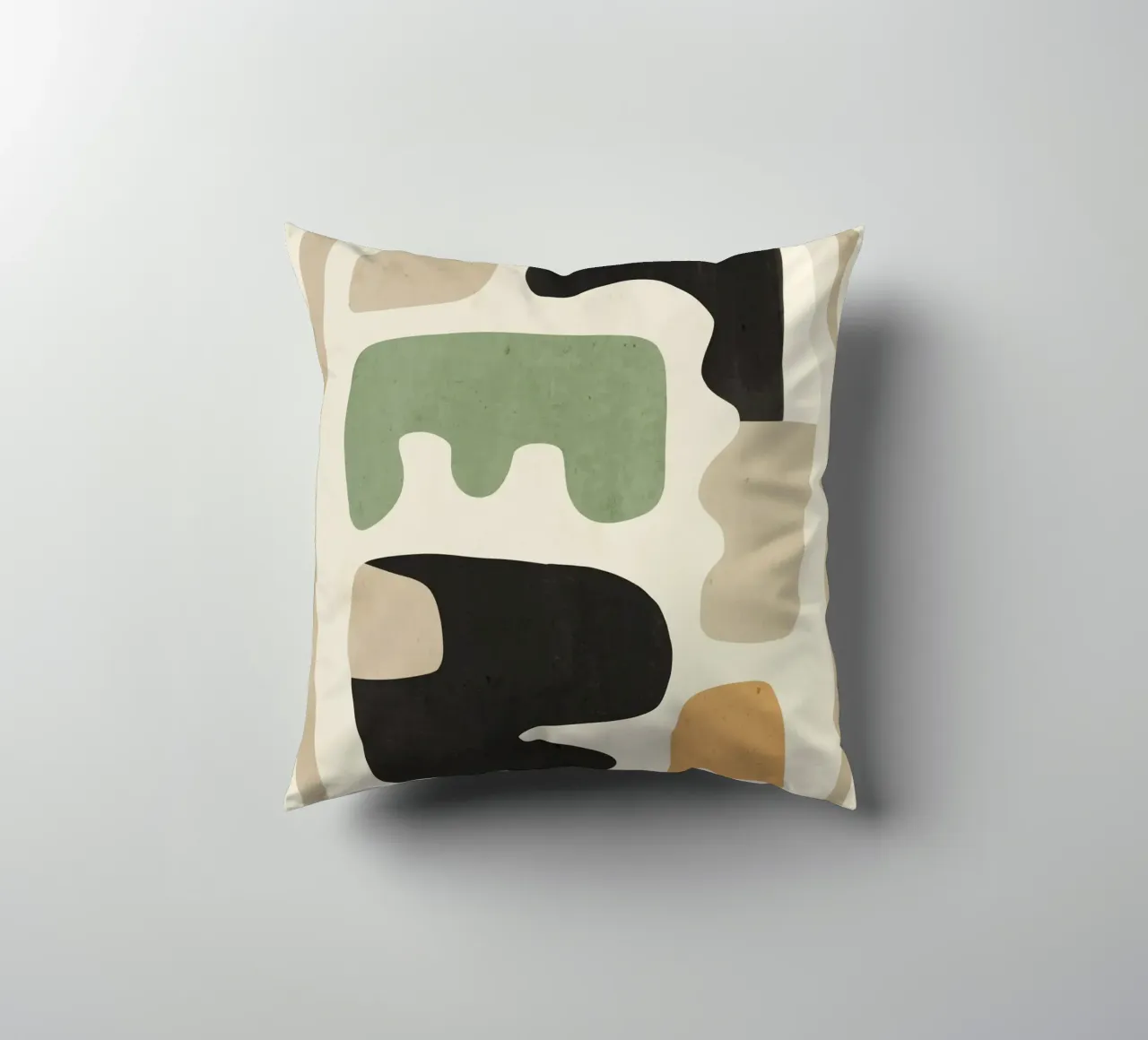 Forme astratte moderne minimali 01 cuscino da ThingDesign