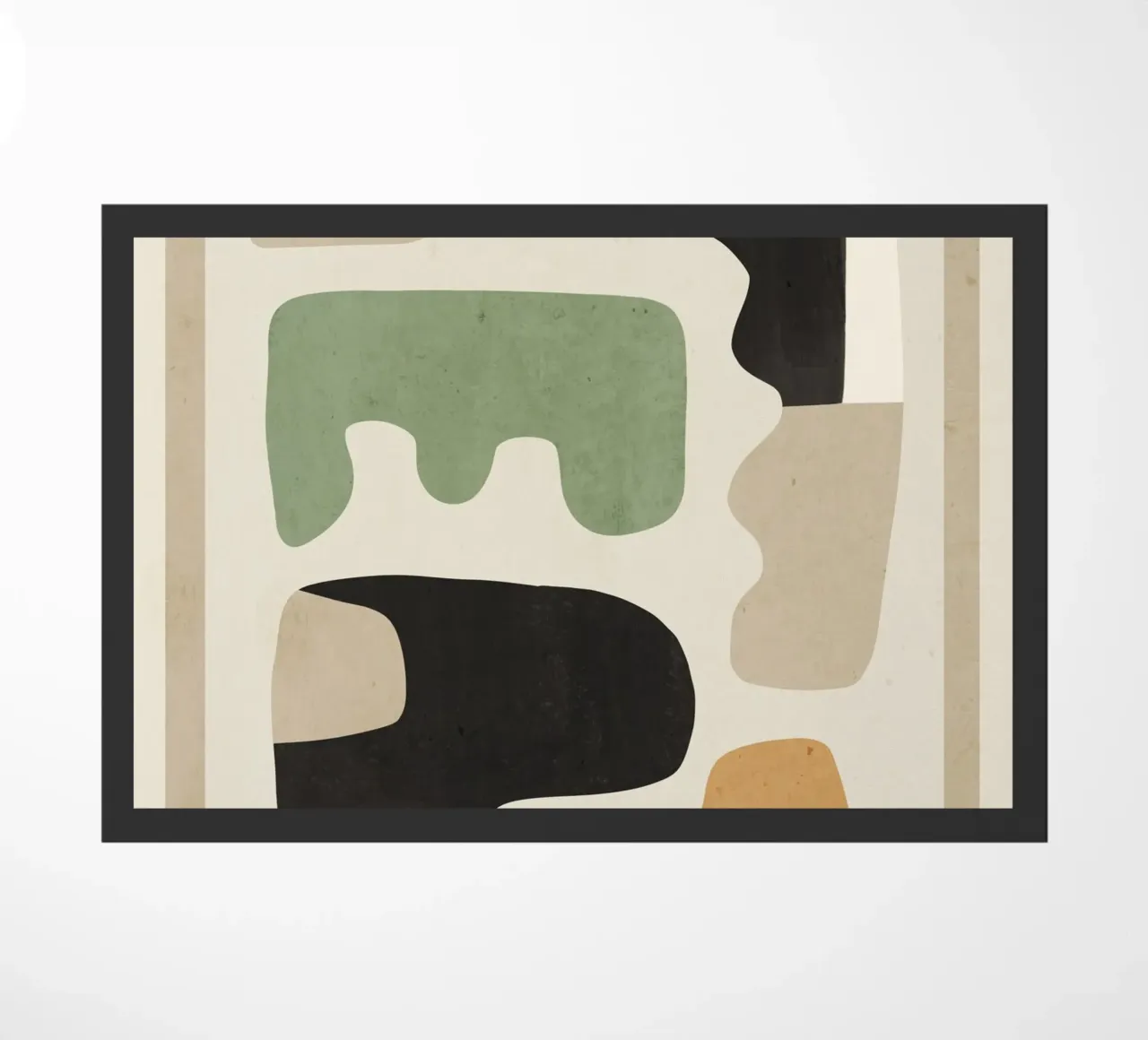 Forme astratte moderne minimali 01 zerbino da ThingDesign