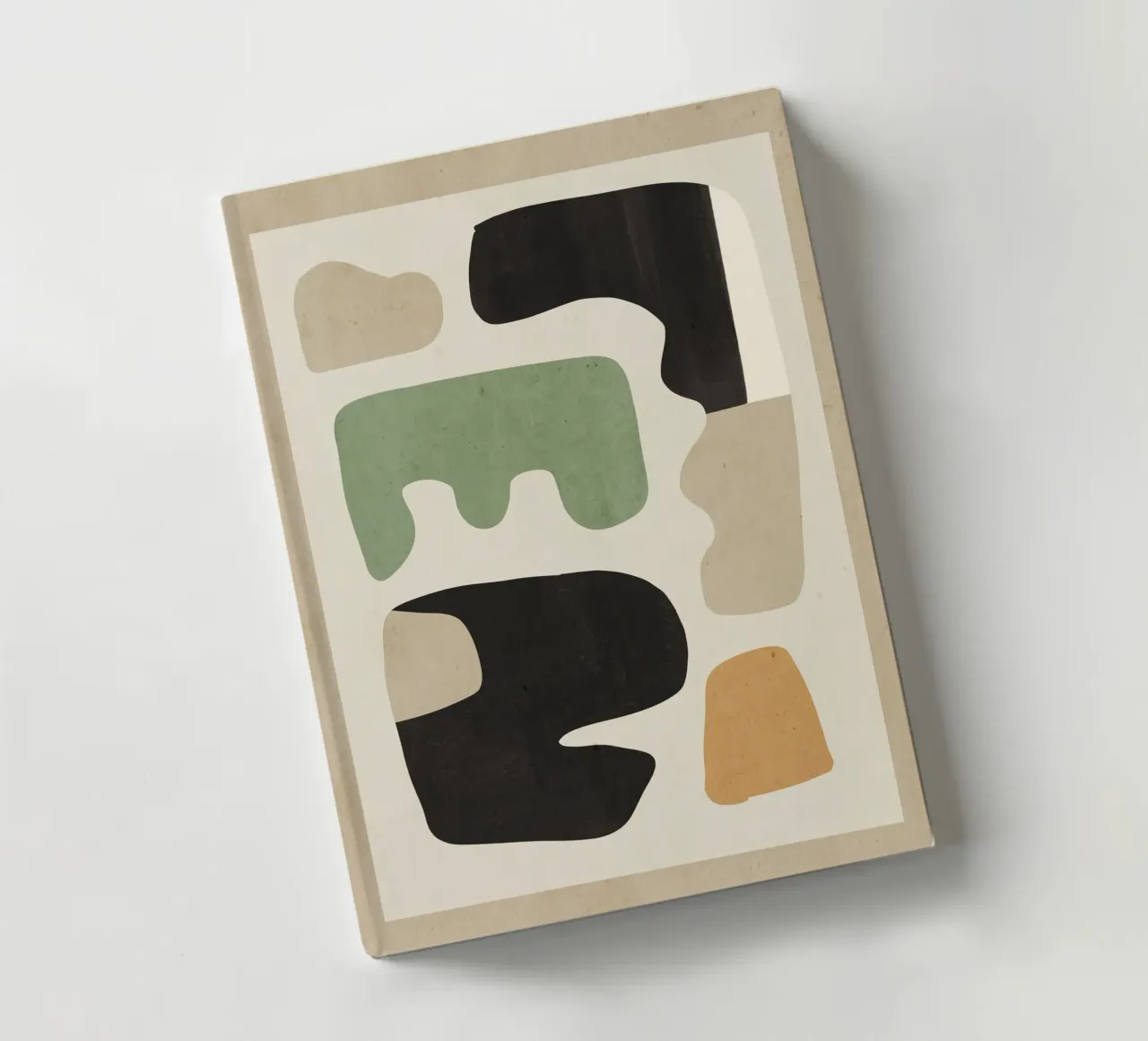 Modern Abstract Minimal Shapes 01 notebook by ThingDesign